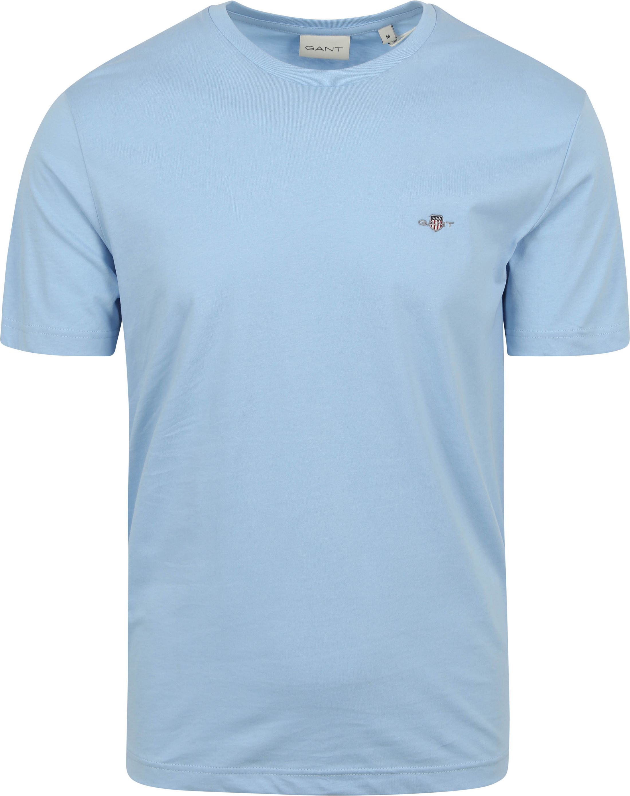 Gant T-shirt Shield Logo Ljusblått 2003184-468