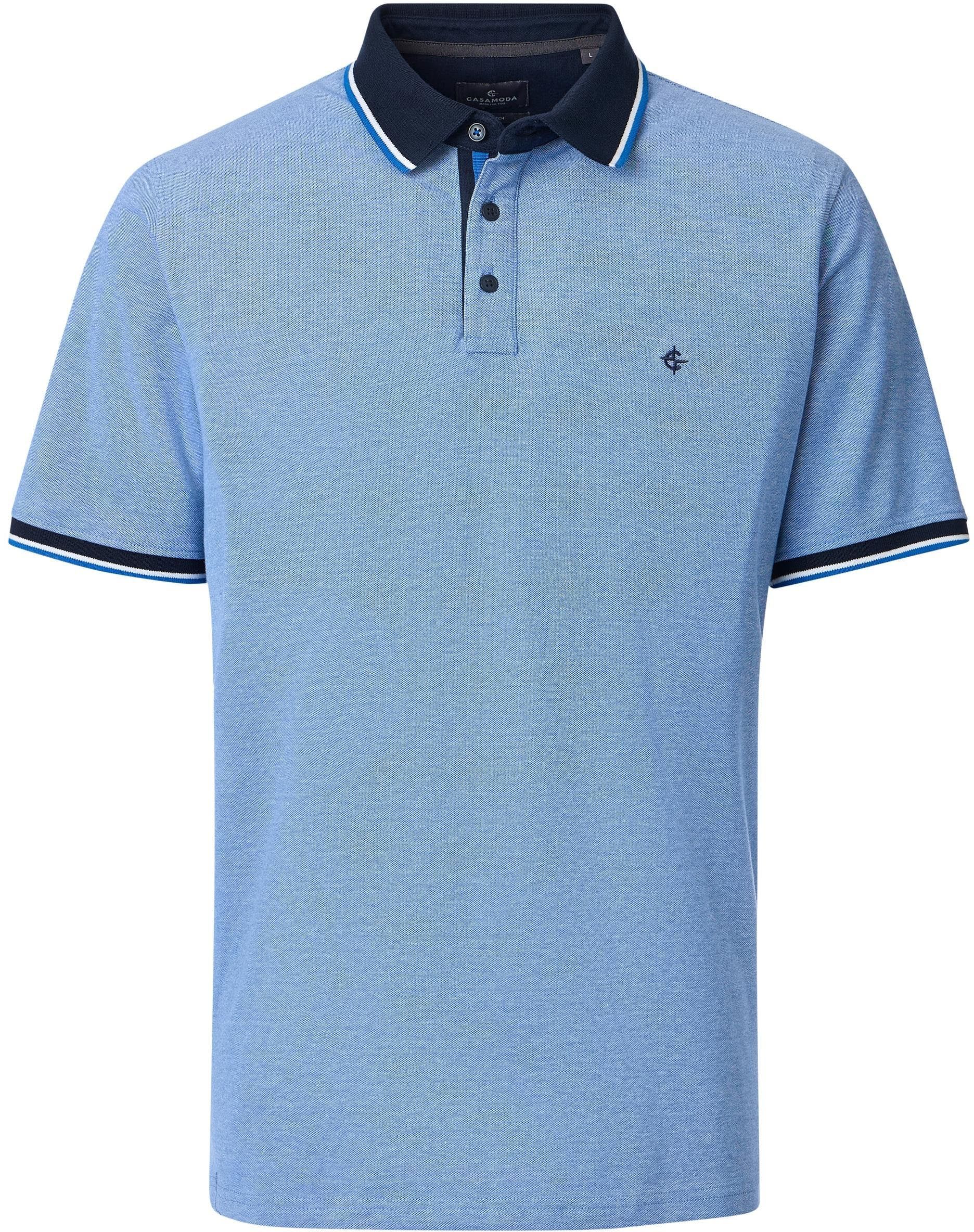 CASAMODA Polo Niebieski 126320101-145 