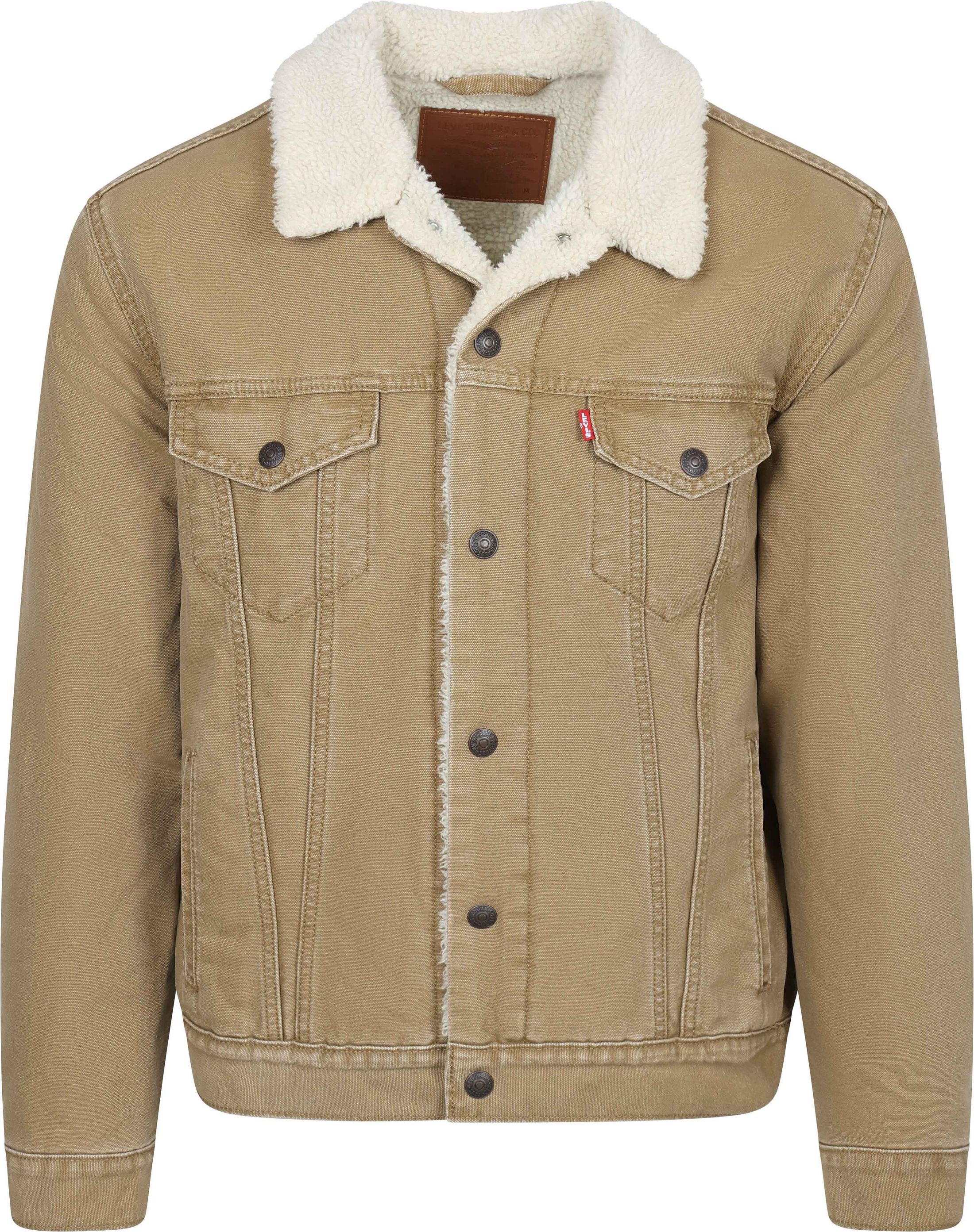 Levi's Sherpa Jacket Camel order online | Suitable Greece