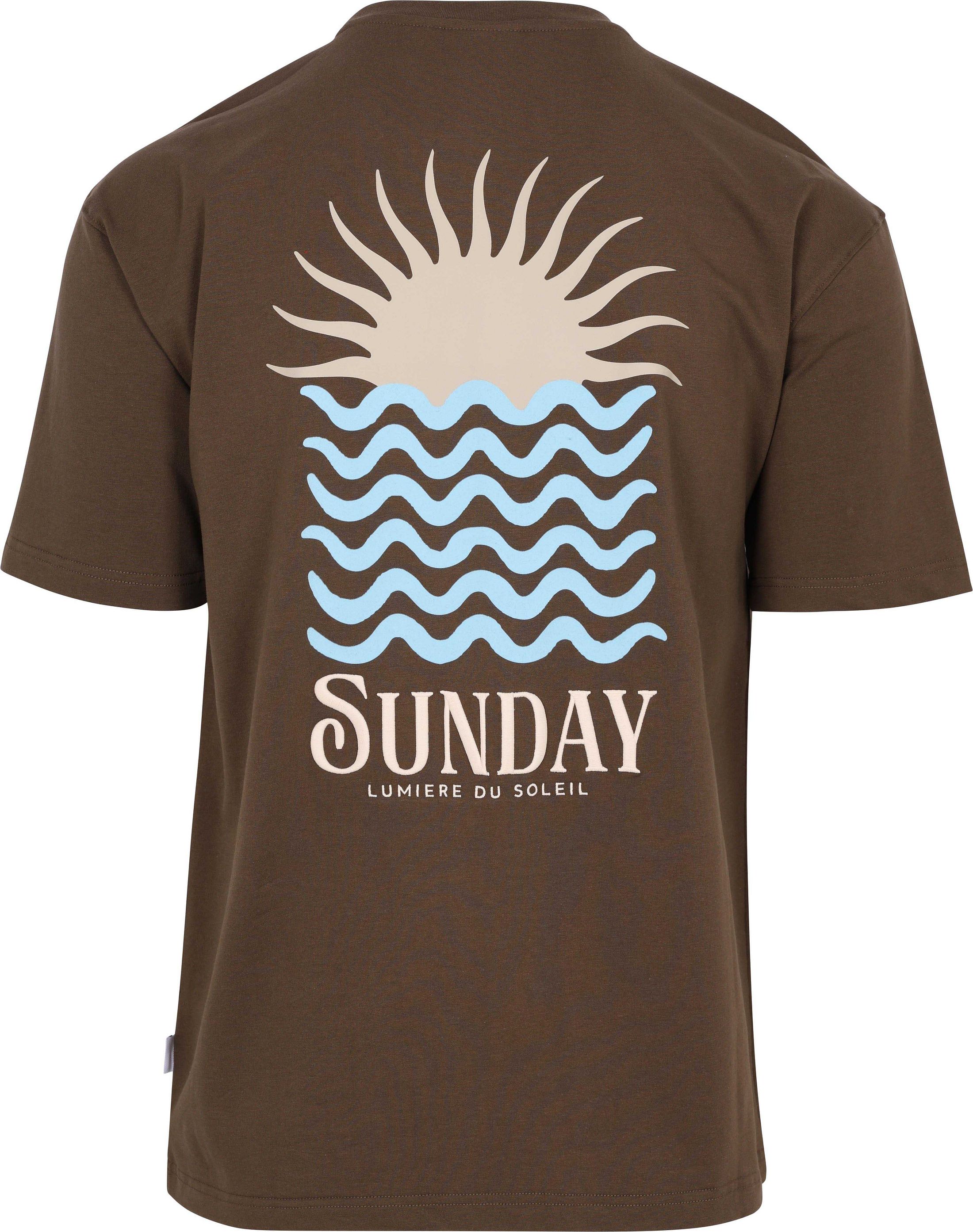 Supply & Co T-Shirt Backprint Bruin  SCO26118EZ03-2002 kopen | Suitable