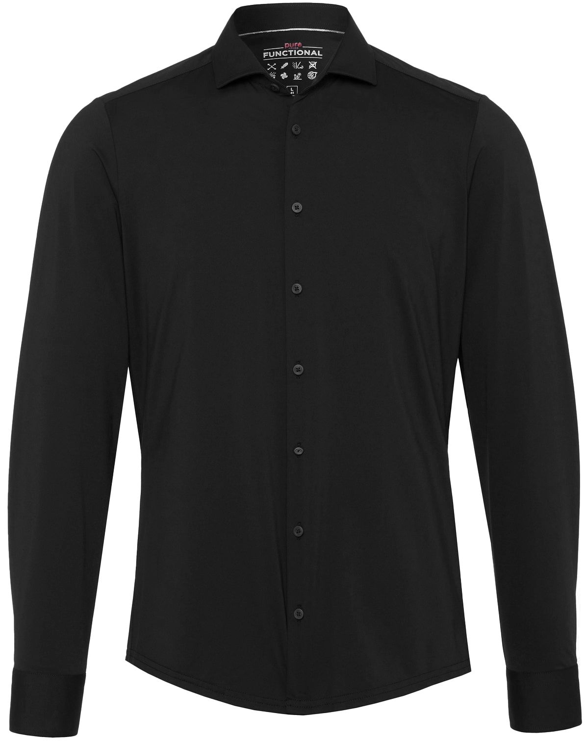 Pure Camicia Nero 4030-21750-001 