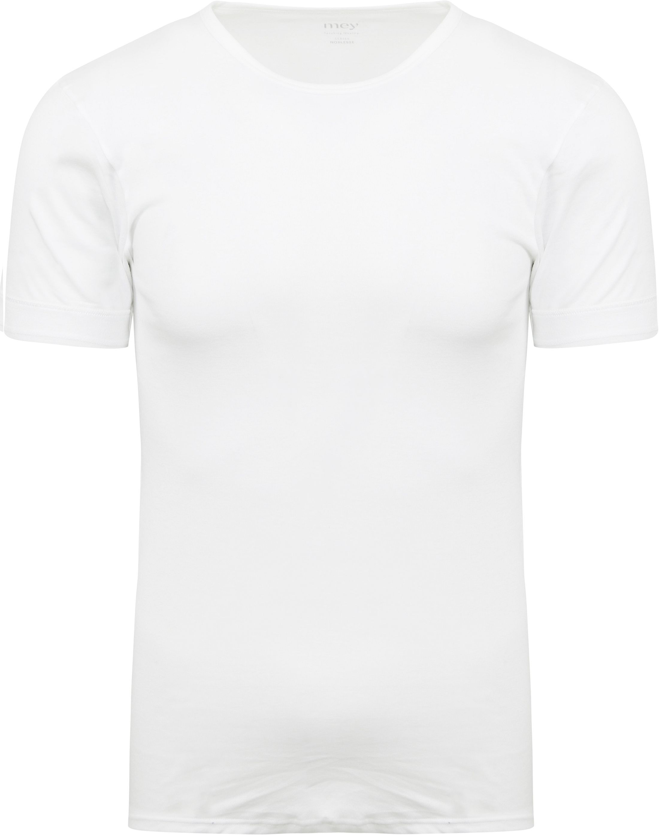 Mey Noblesse Rundhals T-shirt Weiß 2802