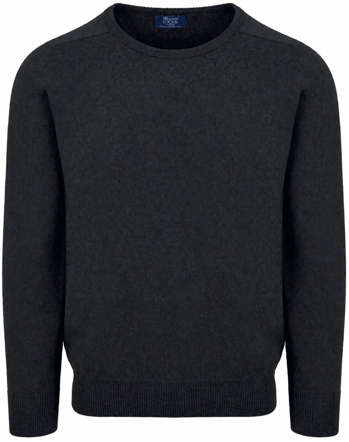 William Lockie Lambswool Charcoal Grey WG14007-Charcoal order online | Suitable