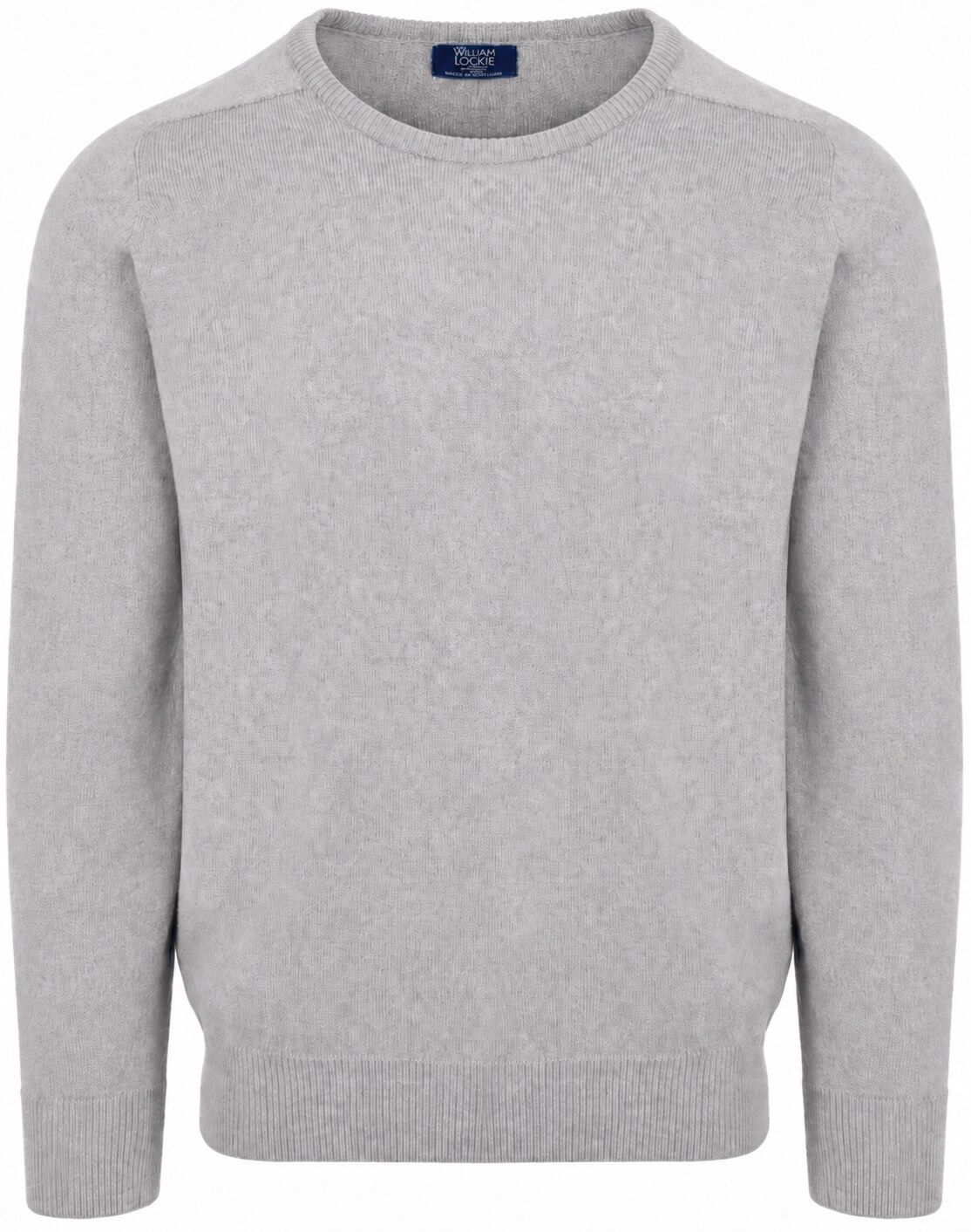 William Lockie Lambswool Flannel Grey WG14007-Flannel order online | Suitable
