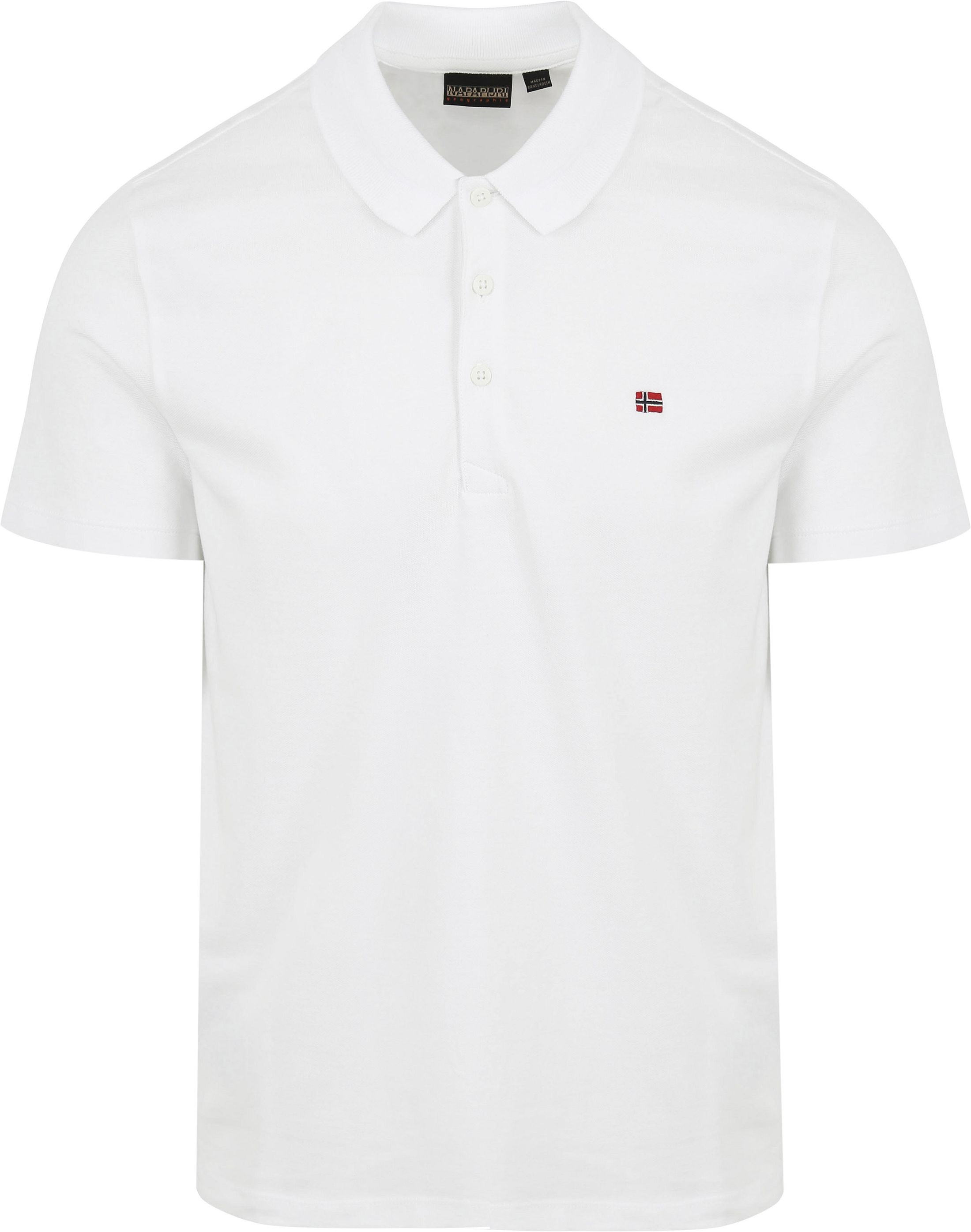 Napapijri Ealis Polo Blanche NP0A4H8B0021 commander en ligne | Suitable