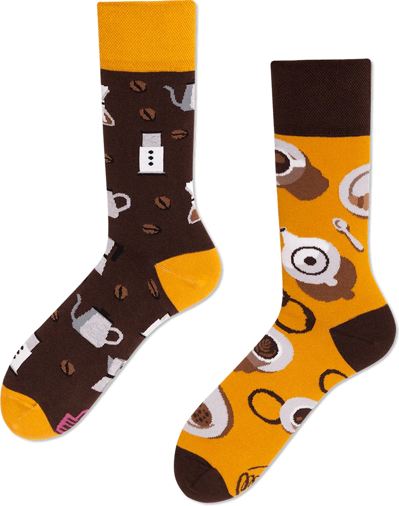 Many Mornings calcetines Multicolor R32-Coffee Lovers 