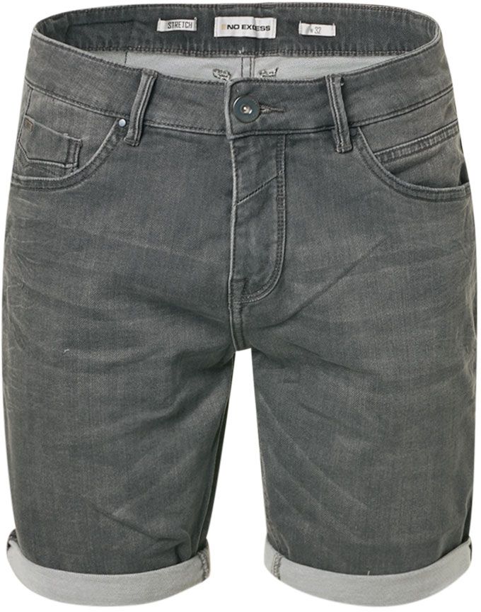 Køb No Excess Jogging Denim Shorts Grå 158190331SN | Suitable