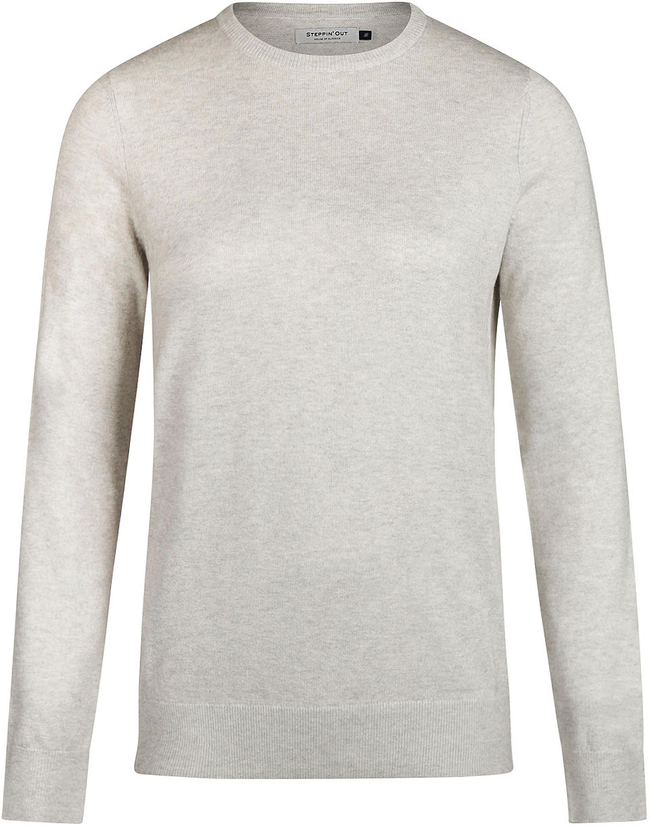 Steppin' Out Women Pullover Cotton Cashmere Light Grey order online | SW1202.0003-1101 | Suitable Greece
