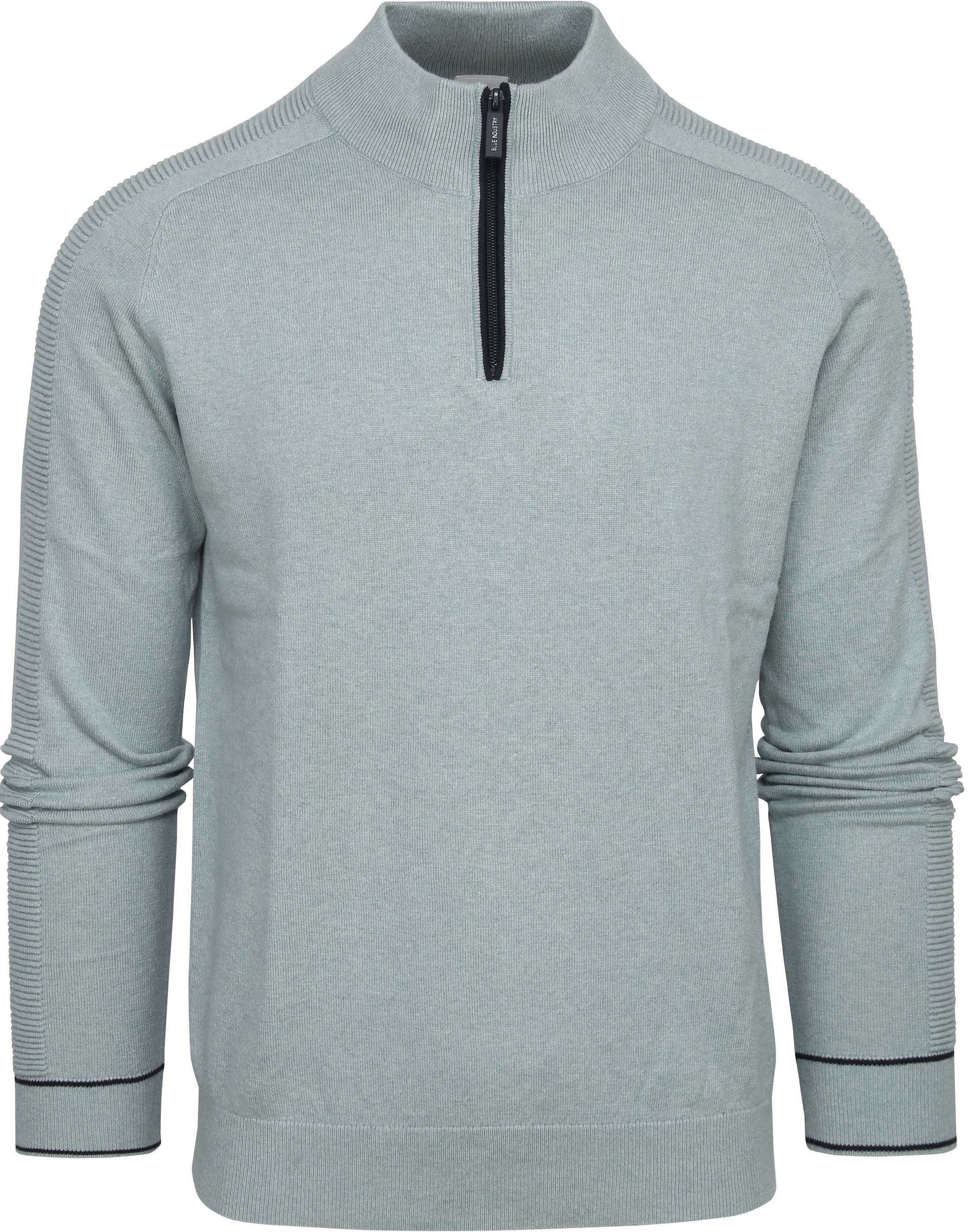 Blue Industry Sweter Zielony KBIW23-M13-green 