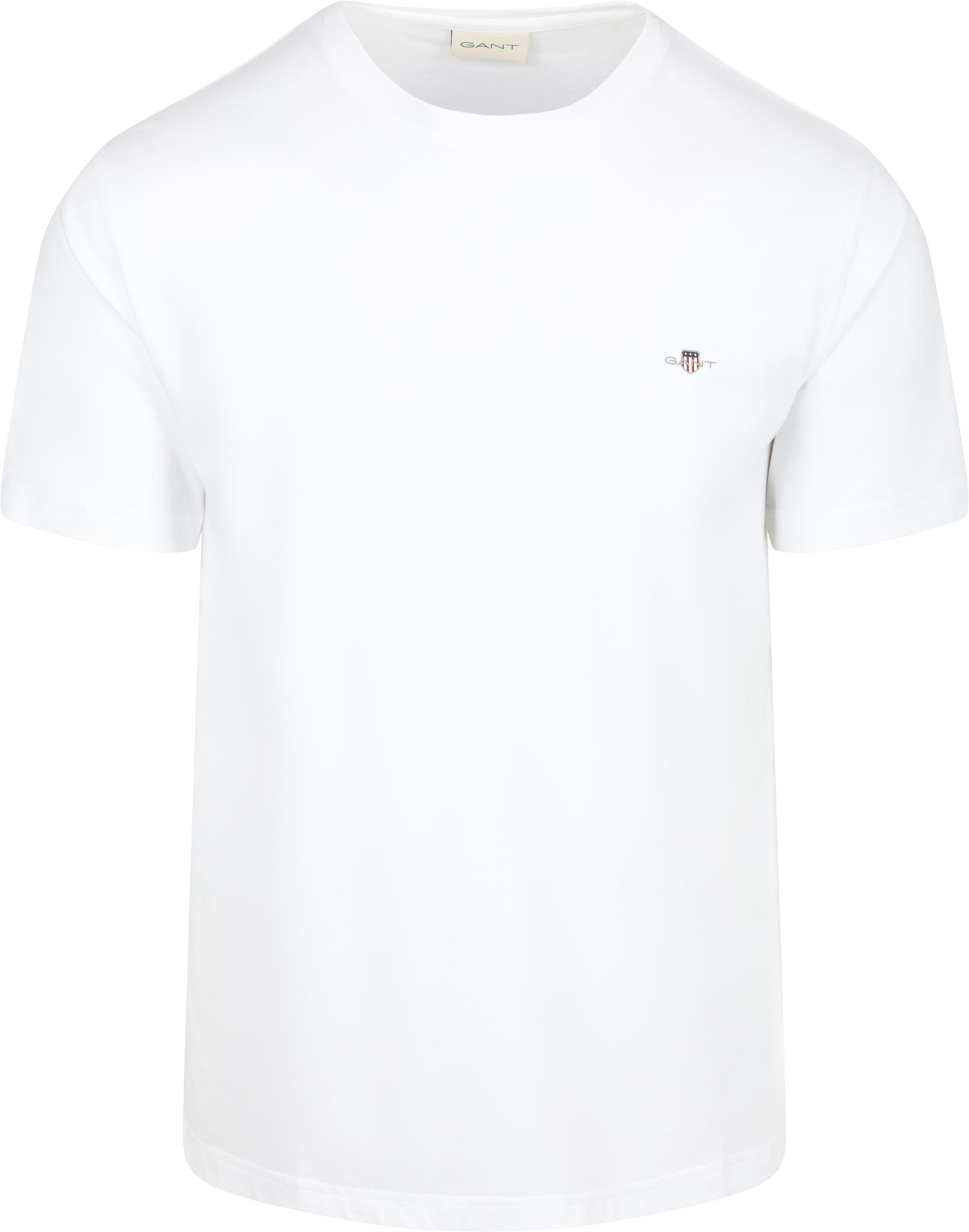 GANT T-shirt Biały 2004080-110 