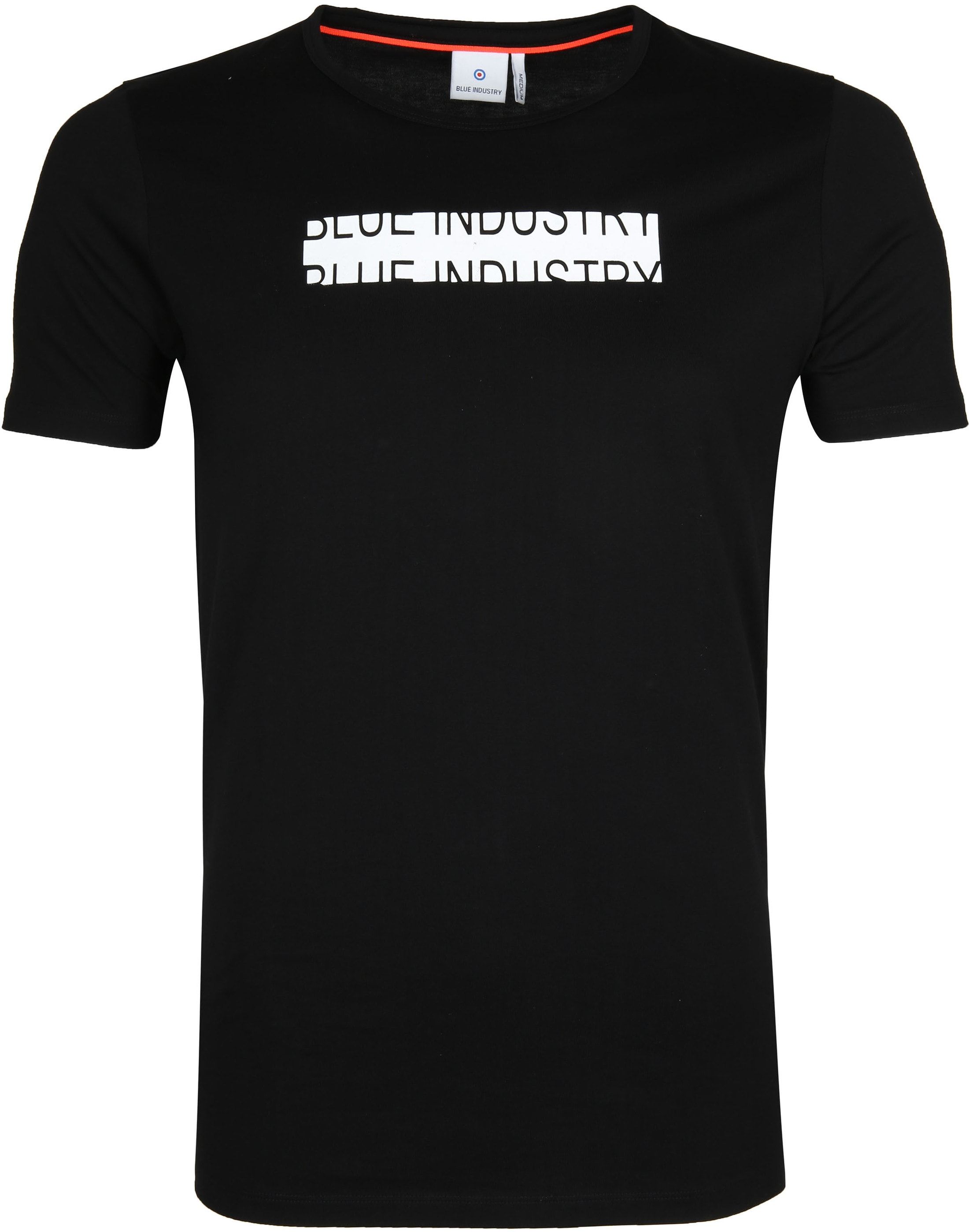 Blue Industry T-shirt Czarny KBIS20-M53 Black 