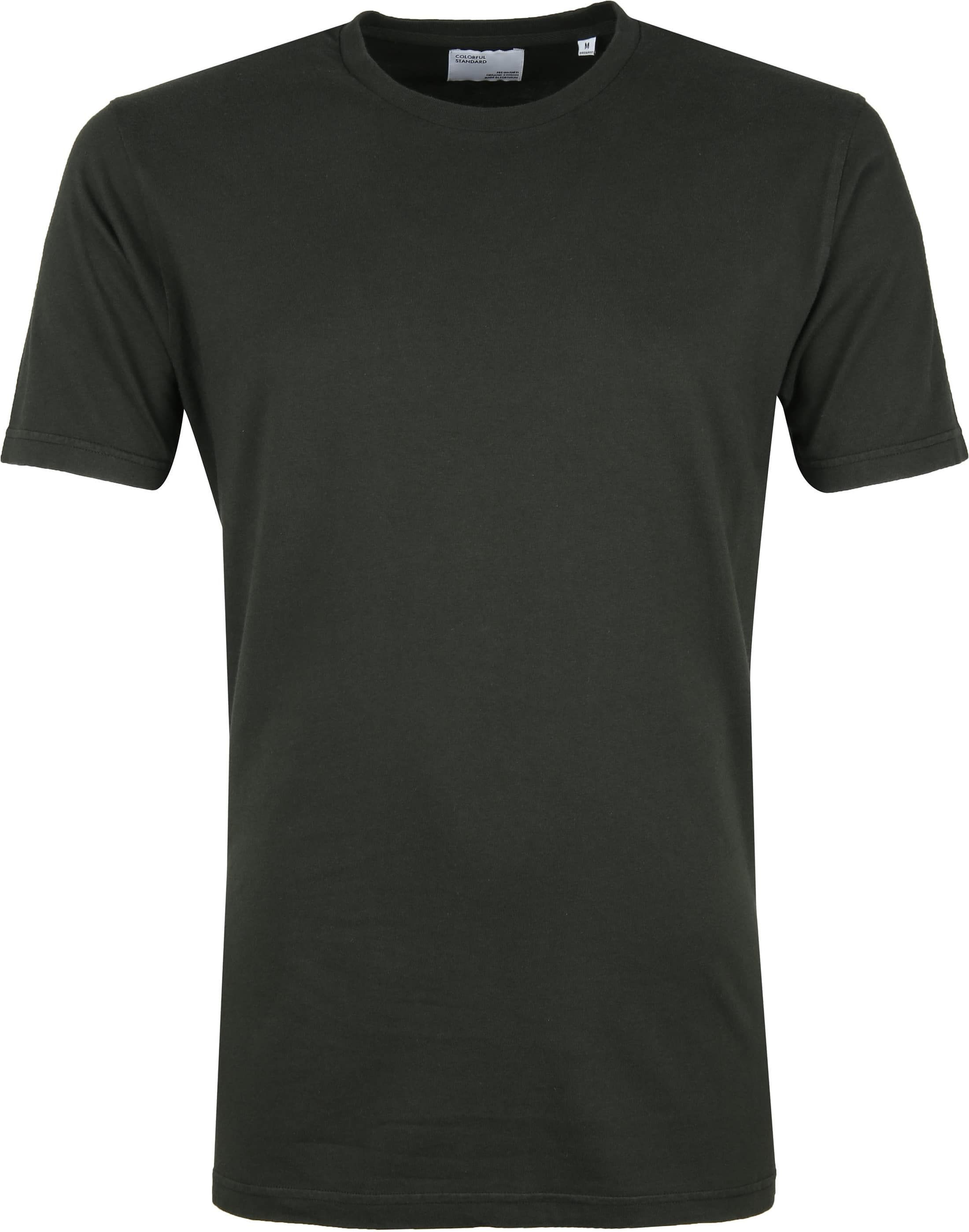 Køb Colorful Standard Økologisk T-shirt Mørkegrøn CS1001 Hunter Green | Suitable