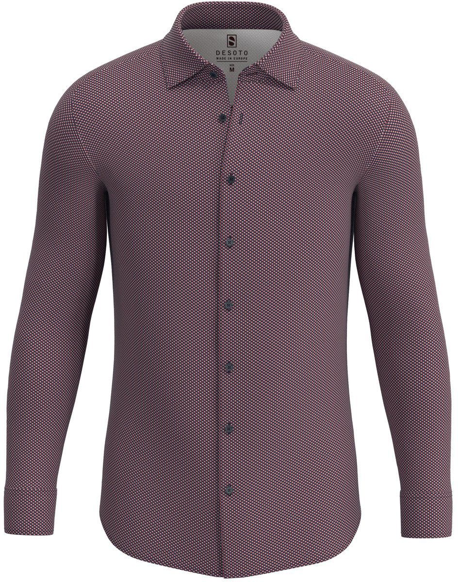 Desoto Shirt Kent Print Red order online | 69128-3-315 | Suitable Slovakia