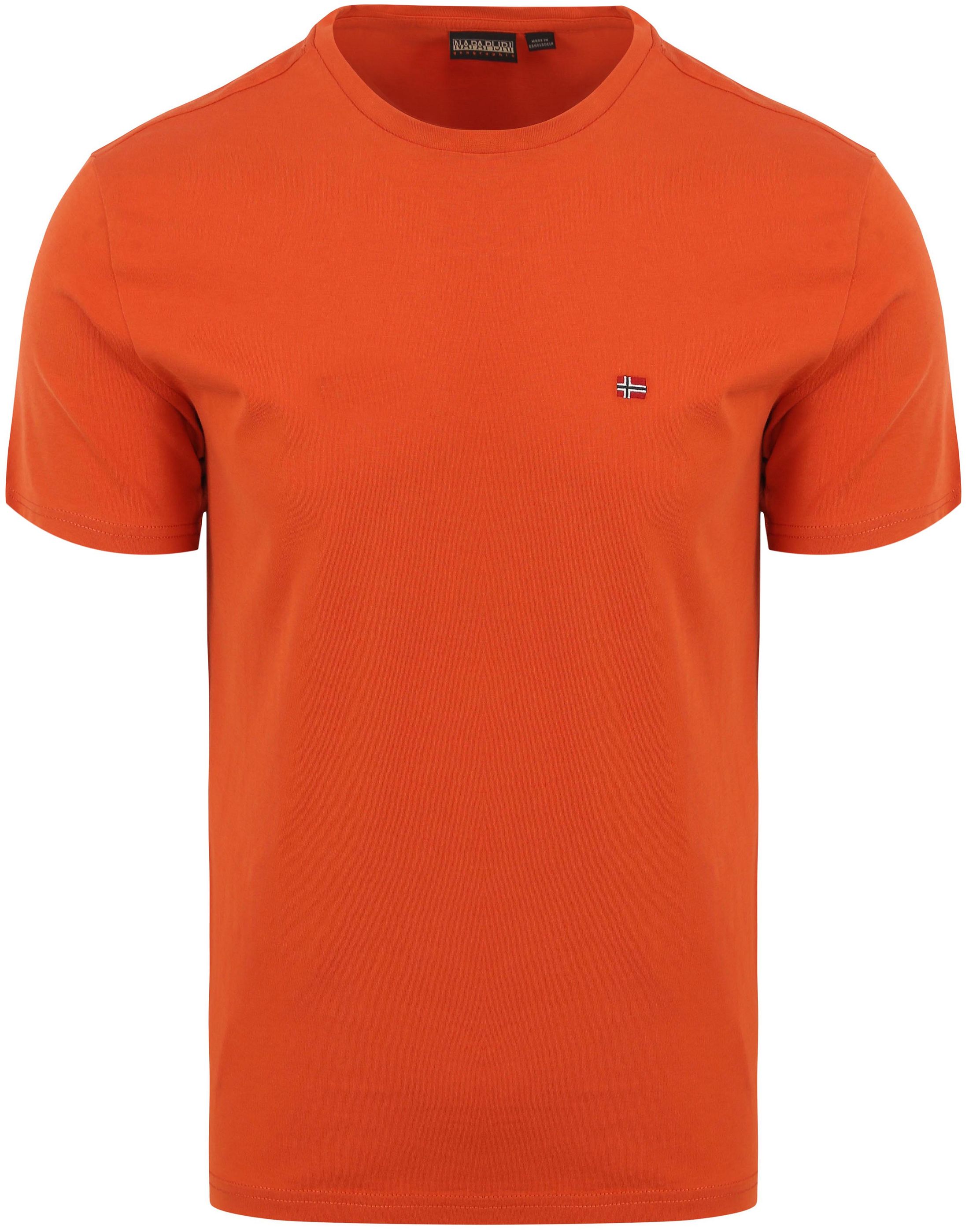 Napapijri Camiseta Naranja NP0A4H8DA621 