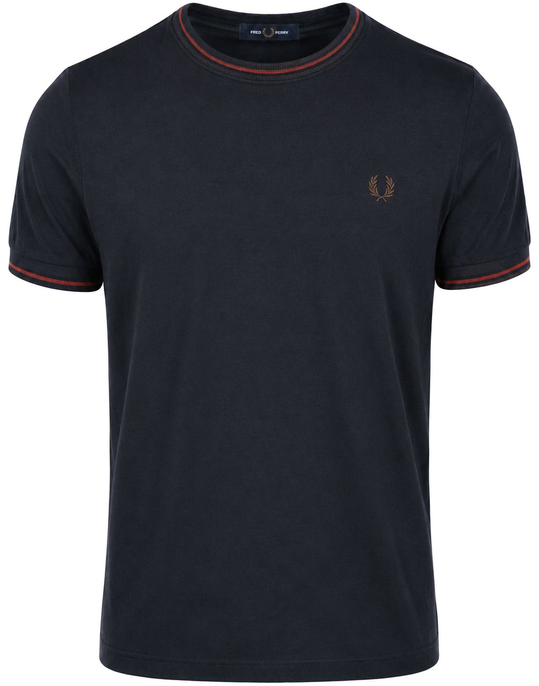 Fred Perry Twin Tipped T-shirt Navy 75C commander en ligne | Suitable