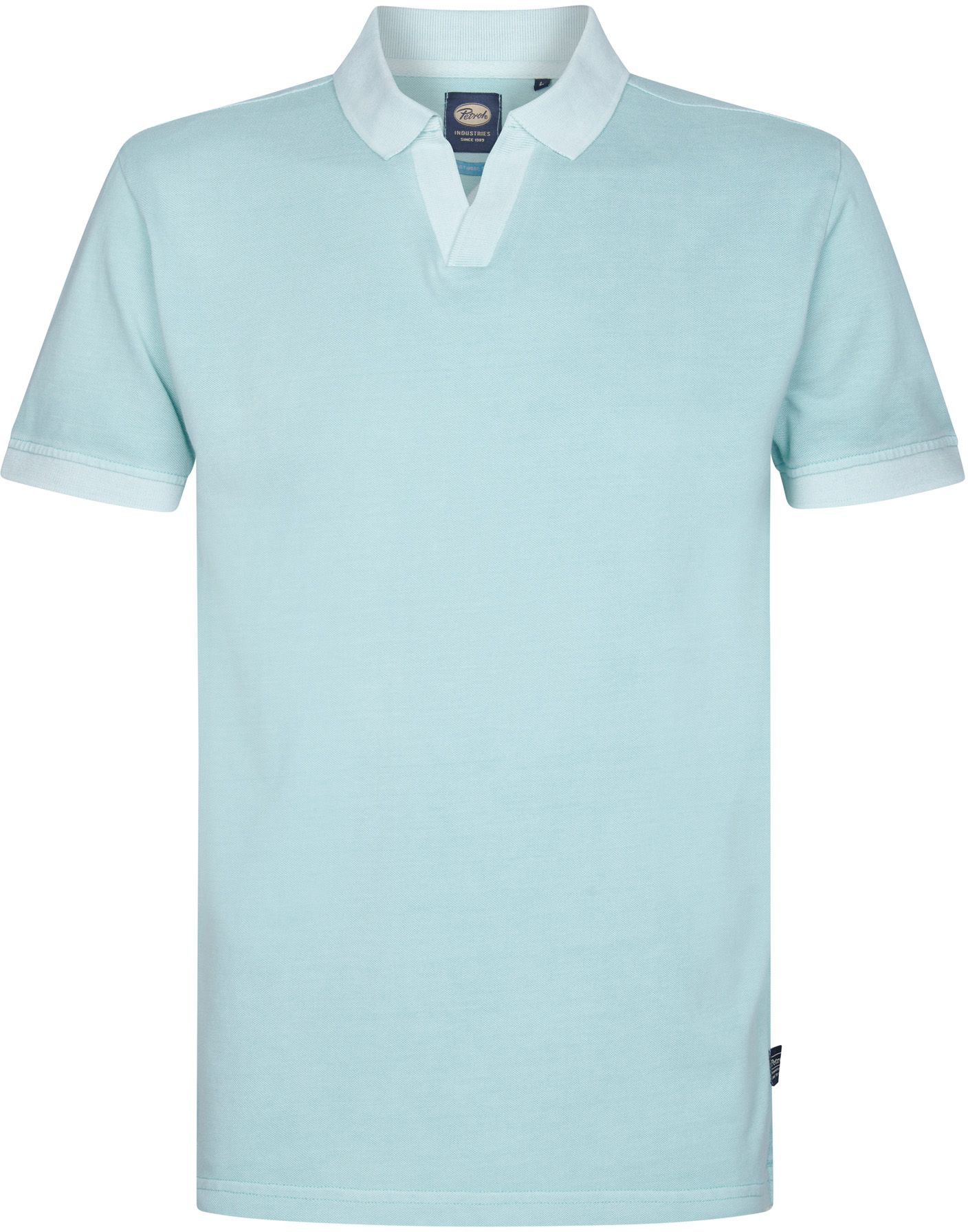Petrol PiquÃ© Polo Cayside Aqua M-1050-POL910-5180