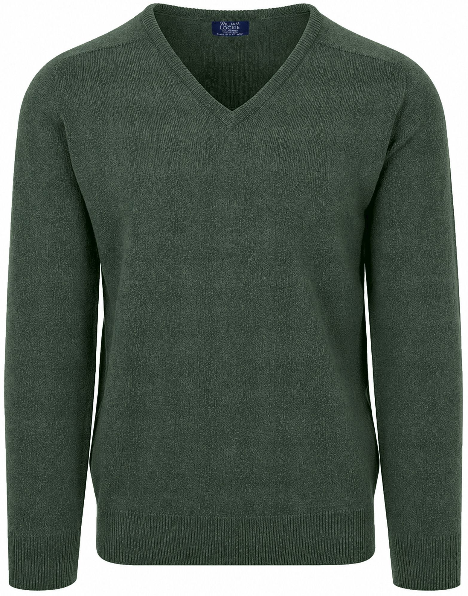 William Lockie V-Neck Lambswool Rosemary WG14034-16cm-Rosemary order online | Suitable