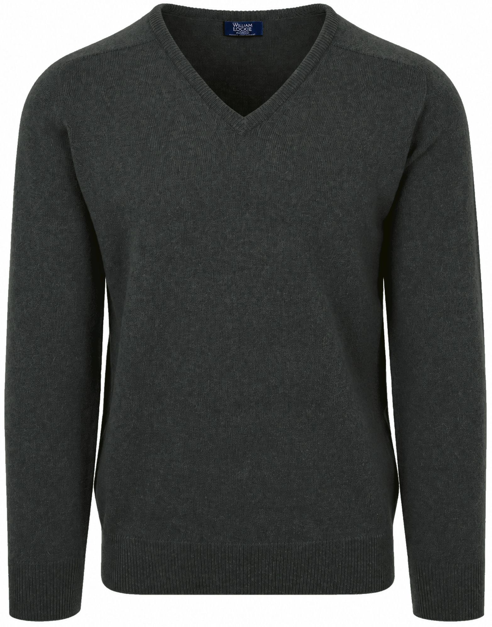 William Lockie V-Neck Lambswool Seaweed WG14034-16cm-Seaweed order online | Suitable