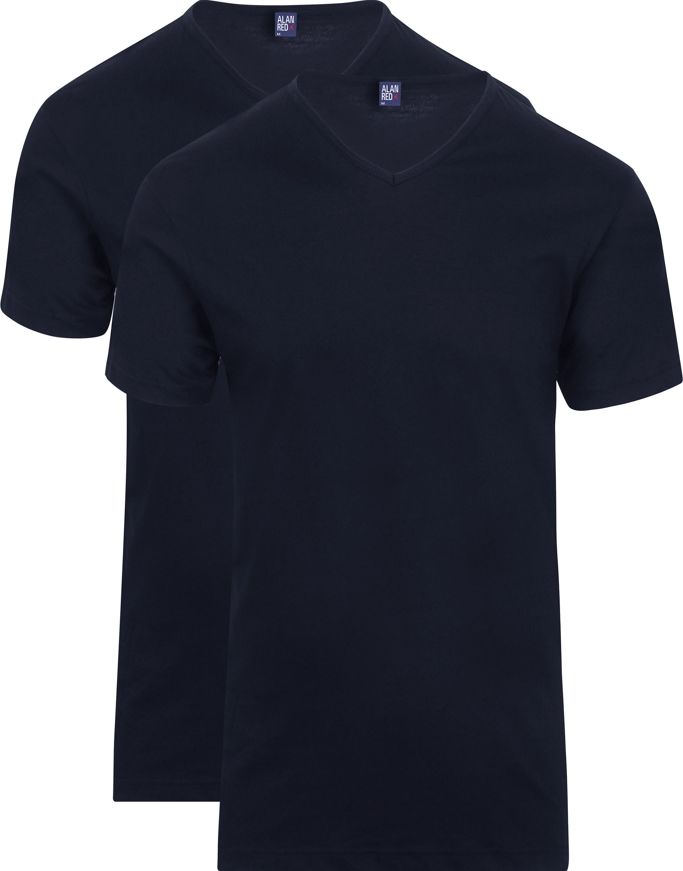 Alan Red Vermont T-shirts V-Ausschnitt Dunkelblau (2Pack) 6671/2P/06 Vermont T-shirt Navy kaufen | Suitable