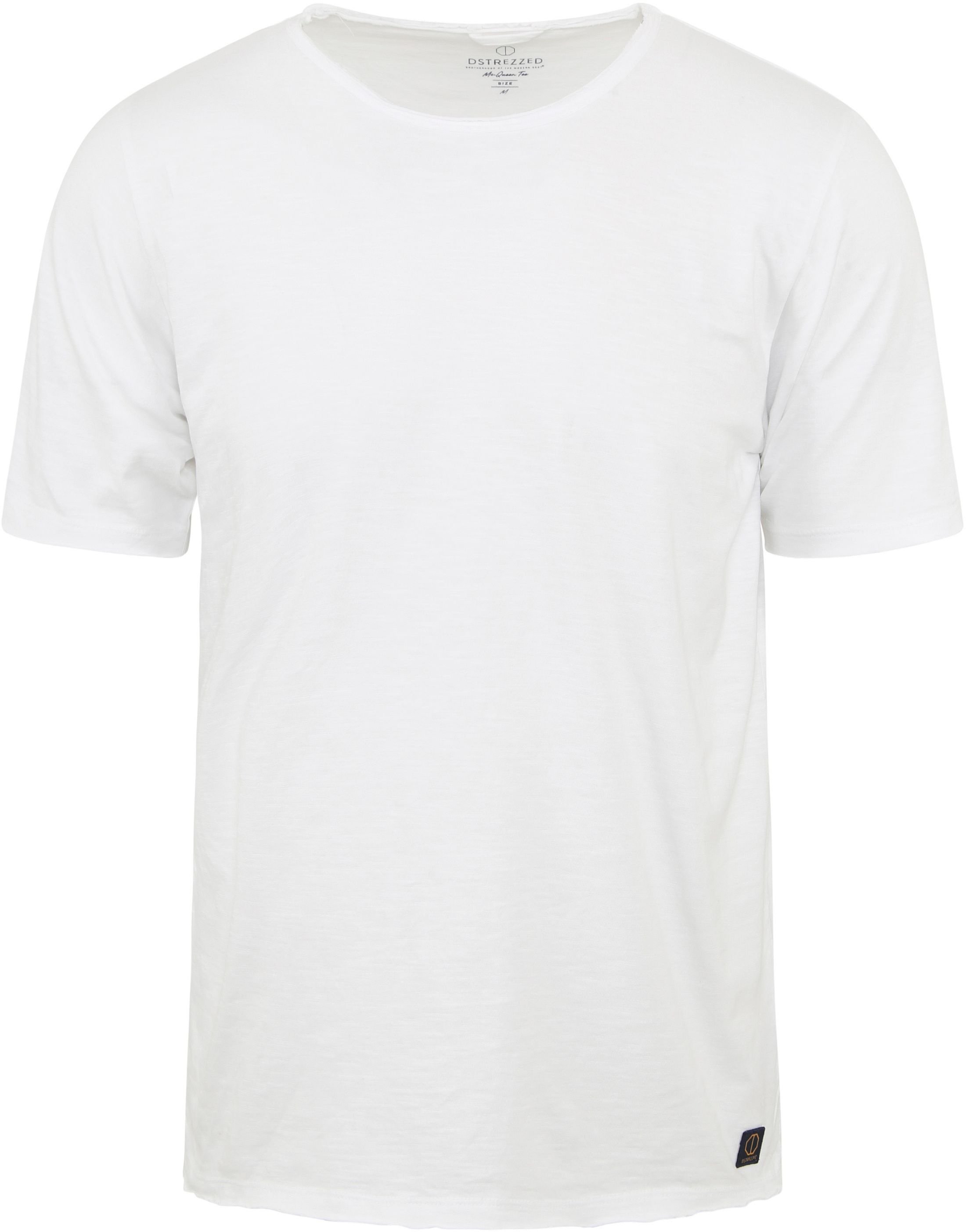 Køb Dstrezzed Mc Queen T-shirt Meleret Hvid 202274-NNNOS-100 | Suitable