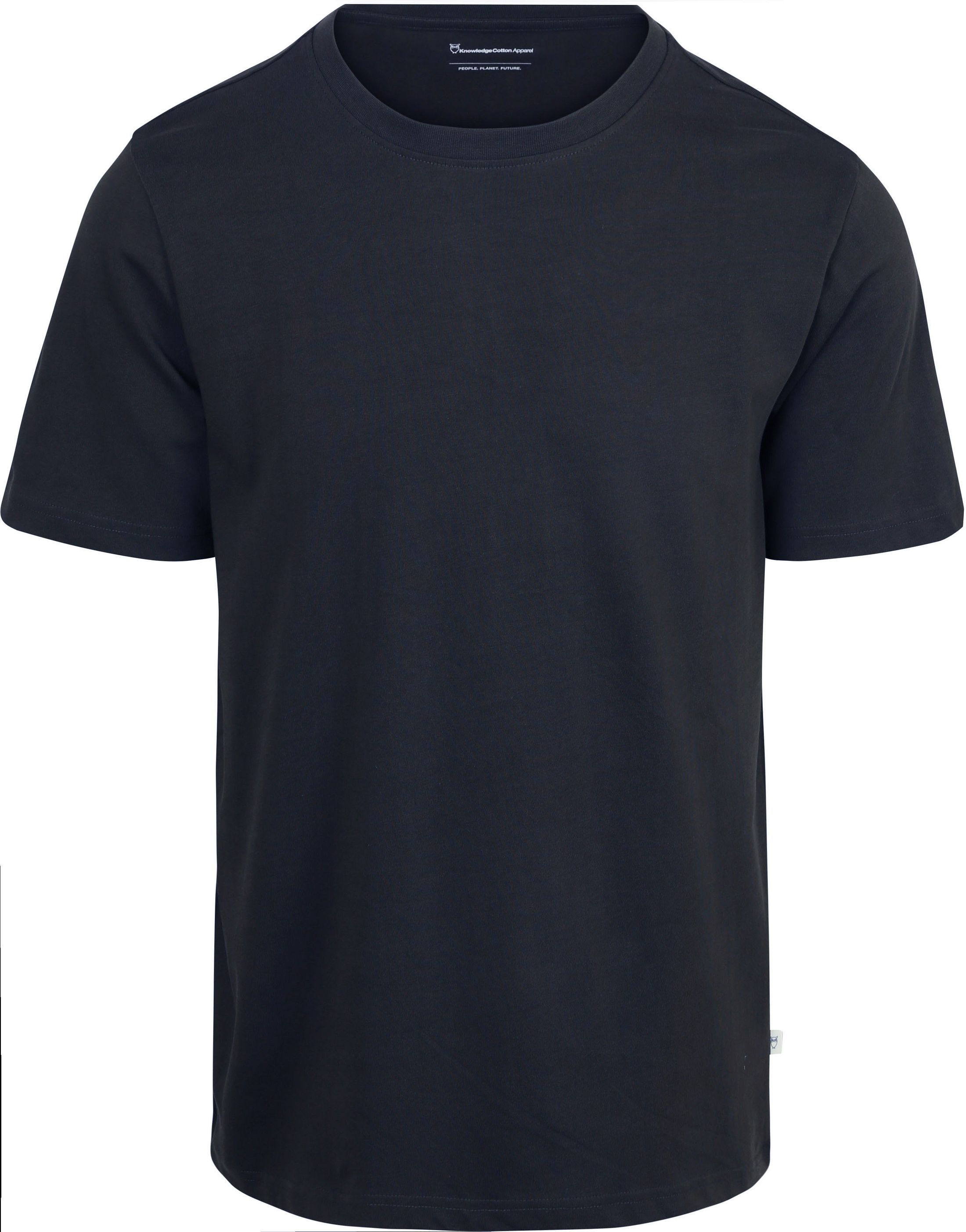 Køb KnowledgeCotton Apparel T-shirt Marineblå  | Suitable
