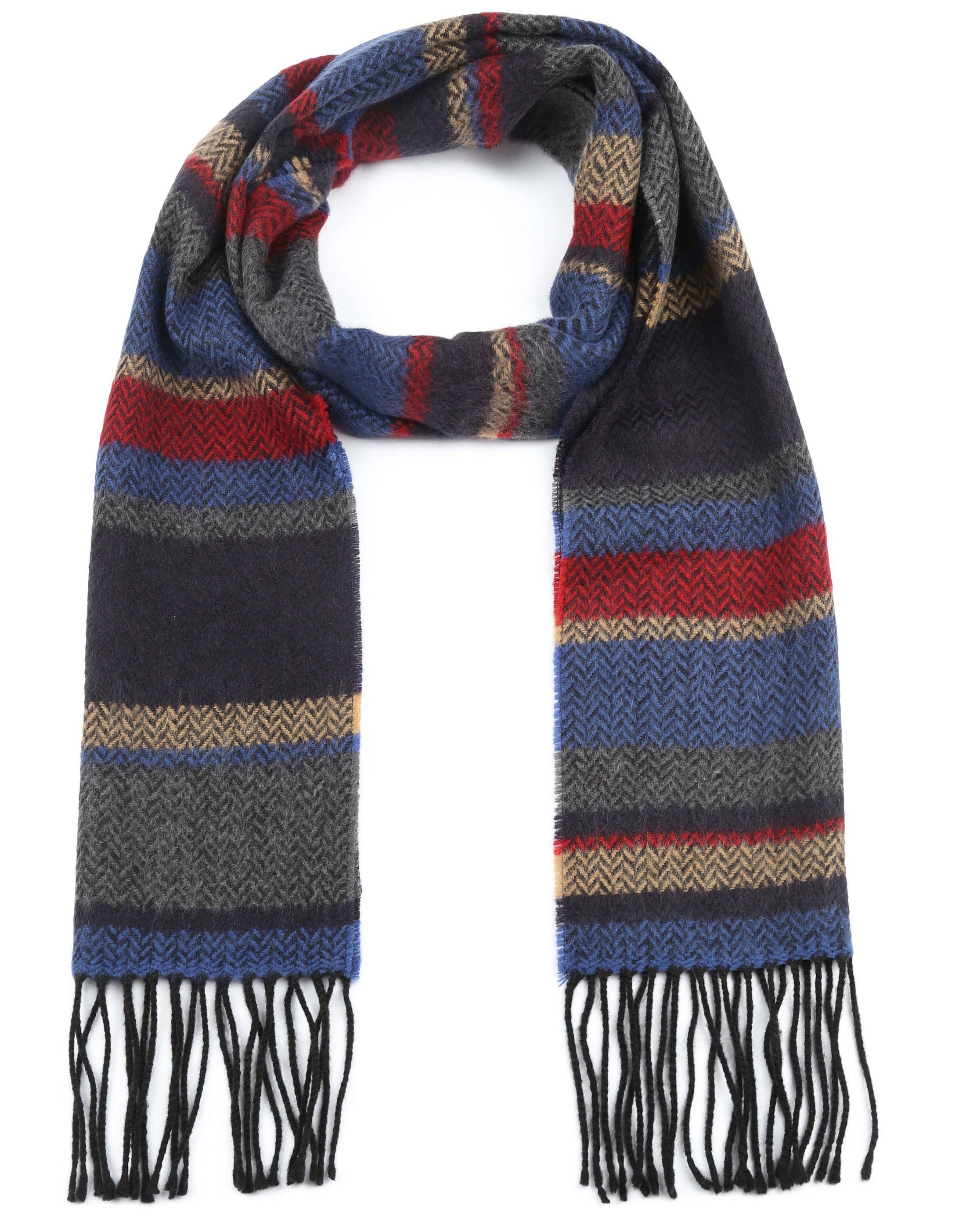 Suitable Echarpe Pour Hommes Bleu Rouge 22-02 Sjaal commander en ligne | Suitable