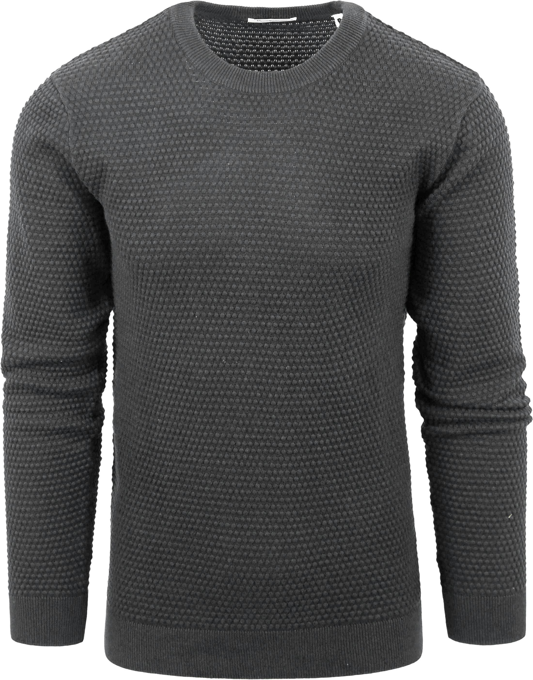 KnowledgeCotton Apparel Maglione Antracite 1080067 
