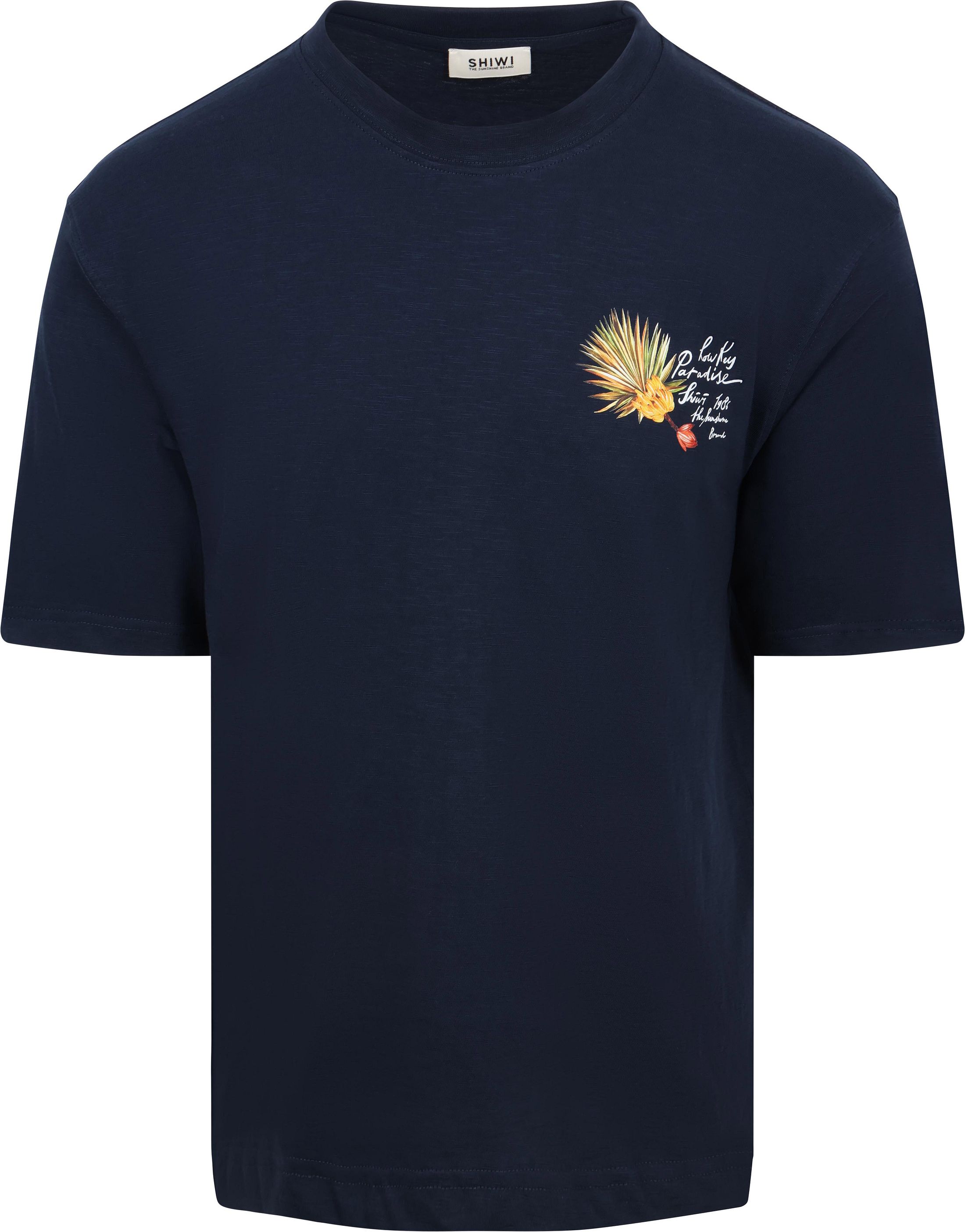Shiwi T-shirt Niebieski 1526501258-6054 