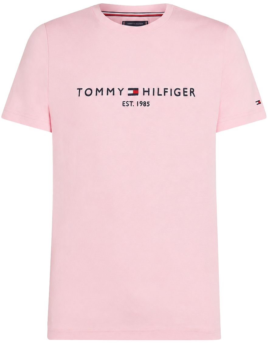 Tommy Hilfiger T-shirt Logo Roze MW0MW11797-TPB kopen | Suitable