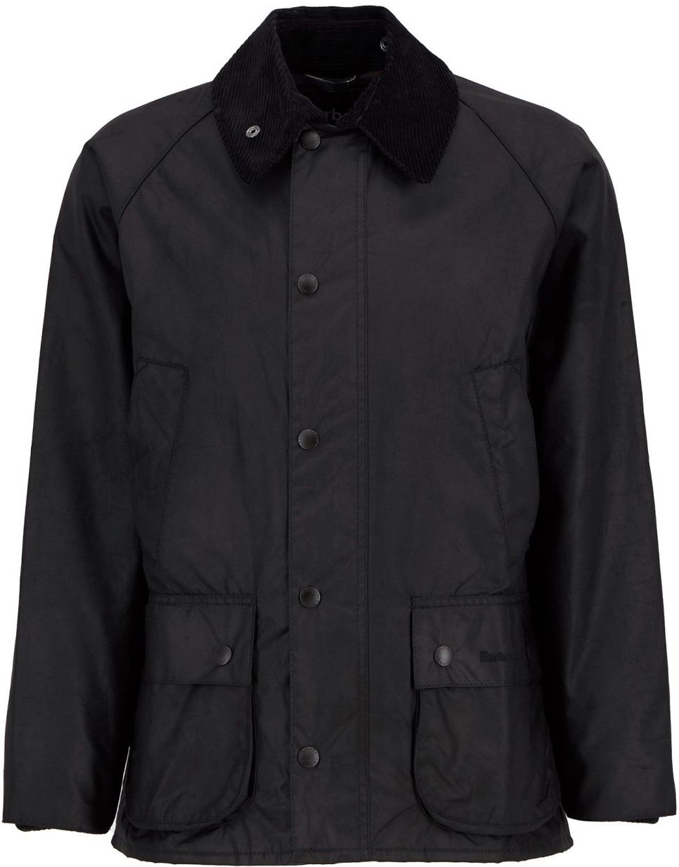 Barbour Bedale Voksfrakke i Sort MWX0018-BK91