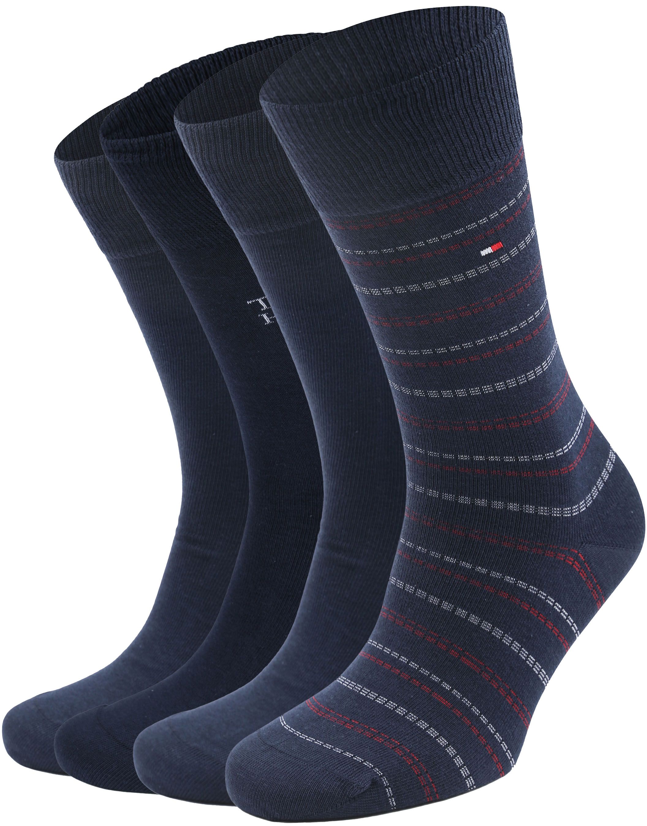 Tommy Hilfiger Presentbox 4-Pack Marinblå 701229780-001