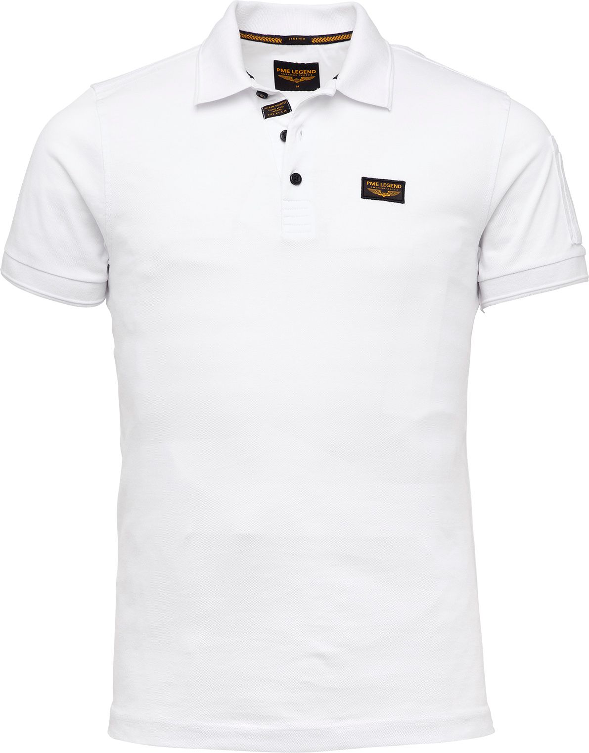 PME Legend Polo Wit PPSS0000861 kopen | Suitable
