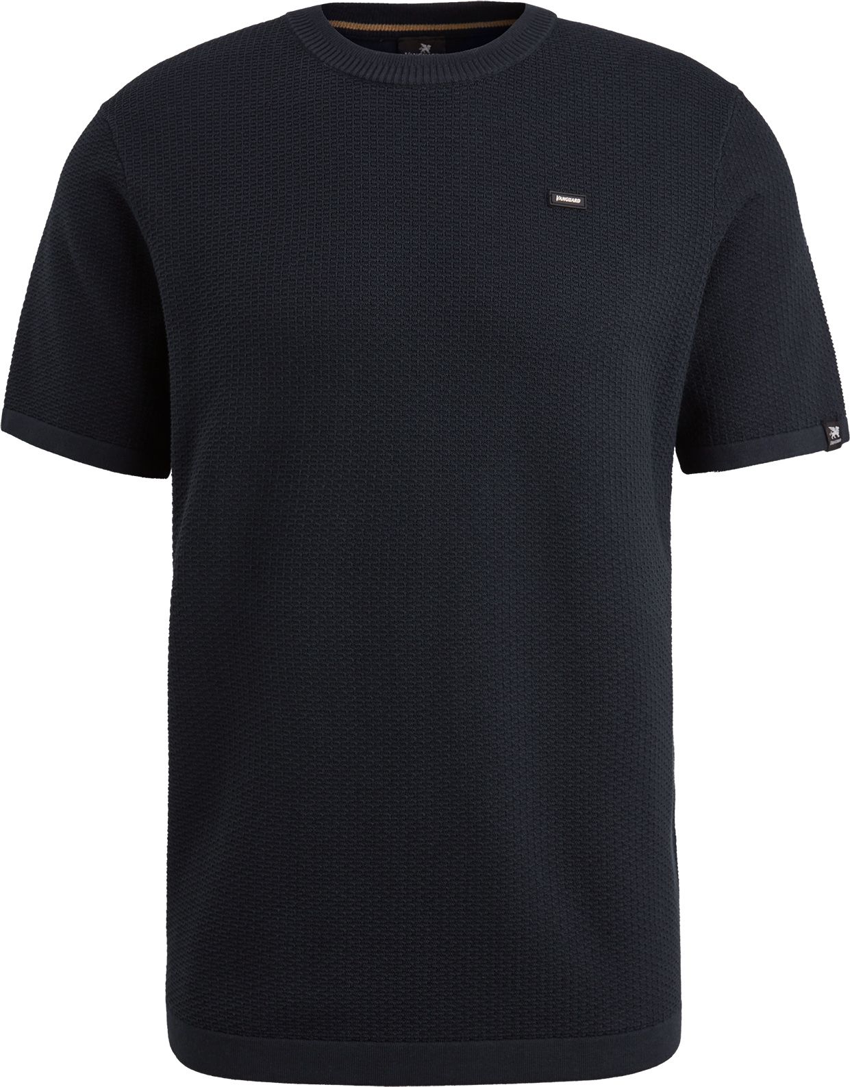 Vanguard T-shirt Struktur Marinblå VTSS2502508-5281