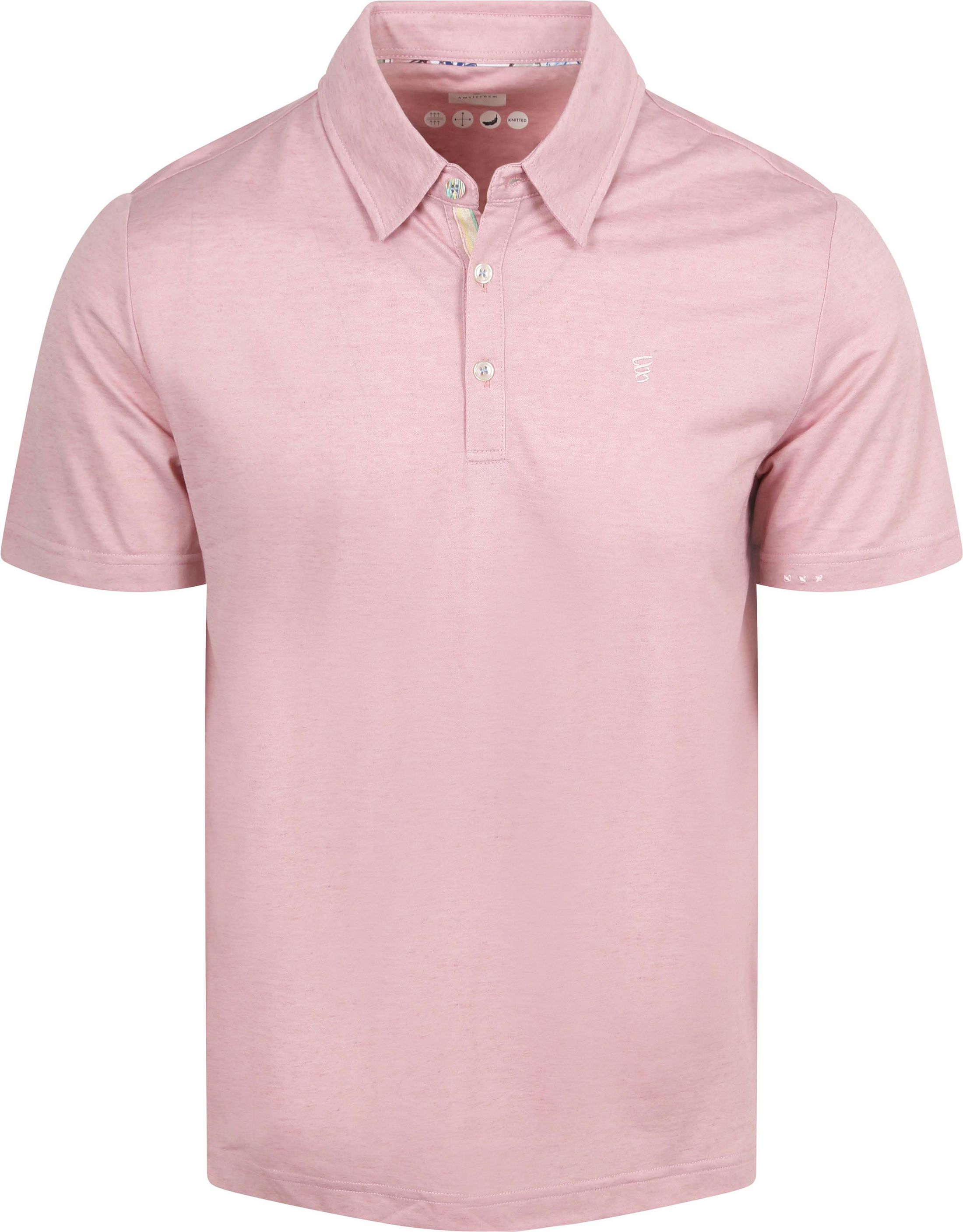 R2 Amsterdam Polo Rosa Størrelse 3XL