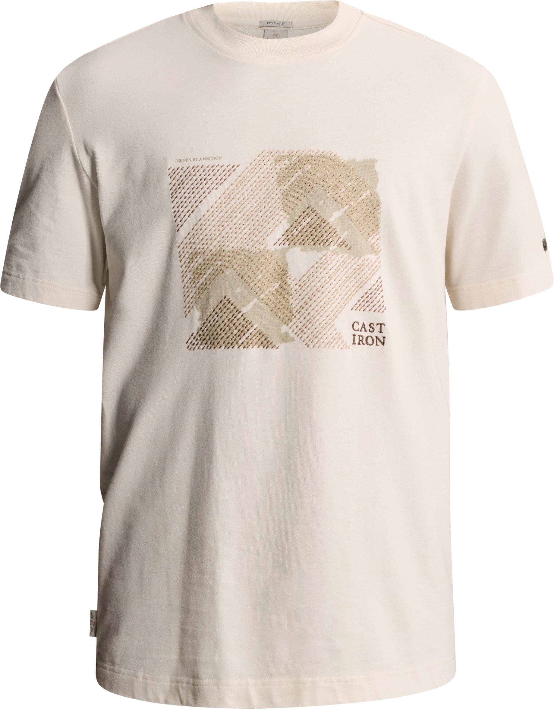 Cast Iron T-shirt Print White Down CTSS2609563-7555 order online | Suitable
