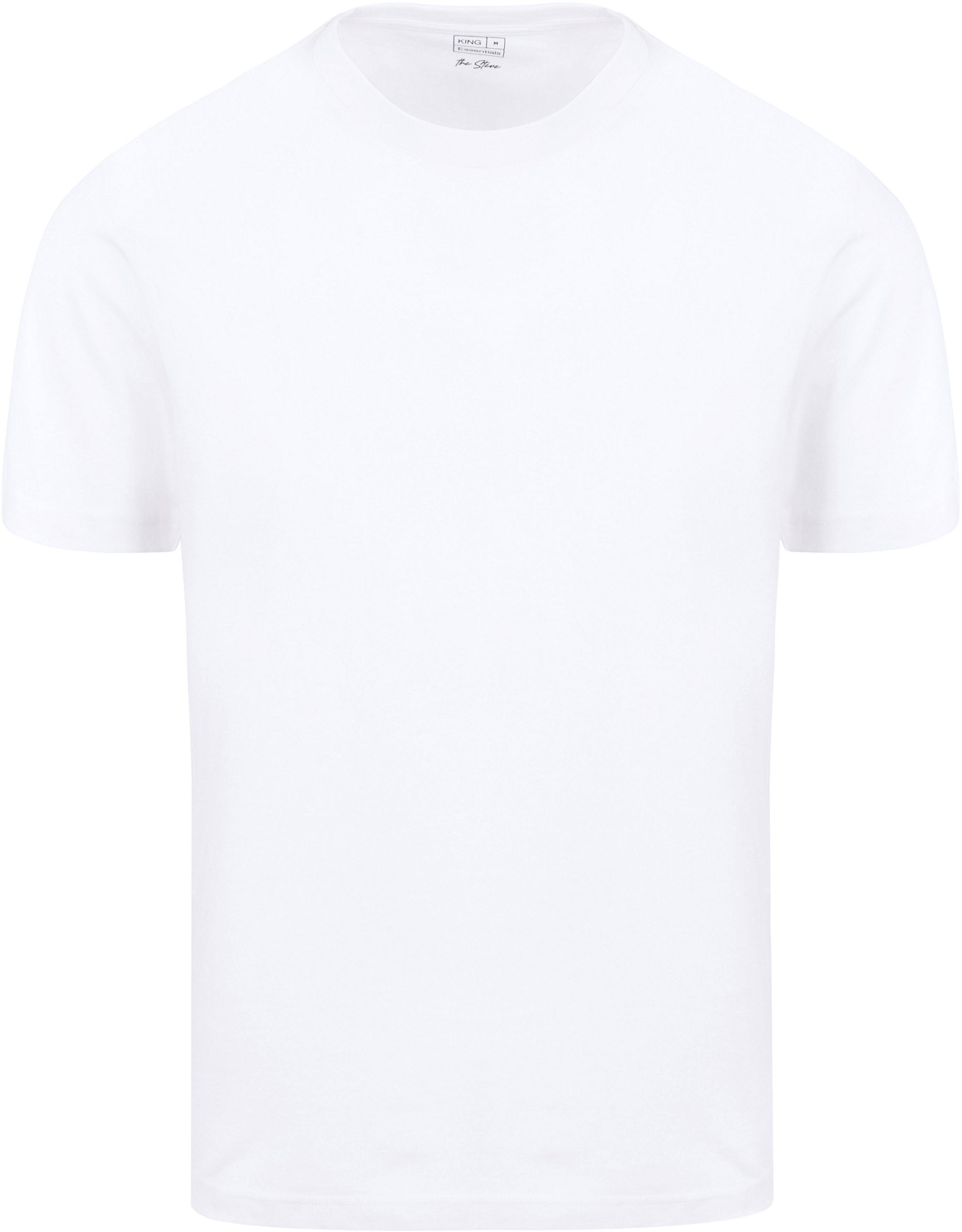 King Essentials The Steve T-shirt Vit KM111010001-W001T