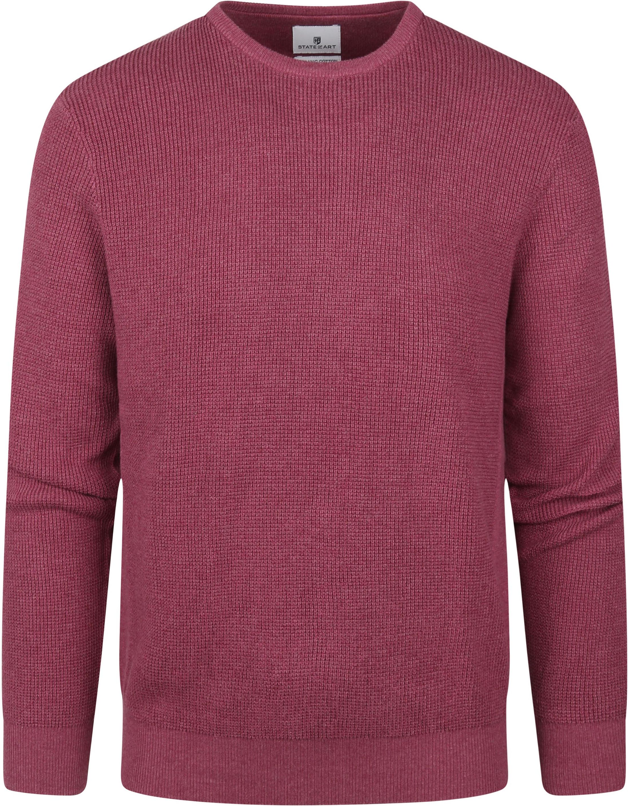State Of Art Pullover Struktur Rot 11122005 kaufen | Suitable