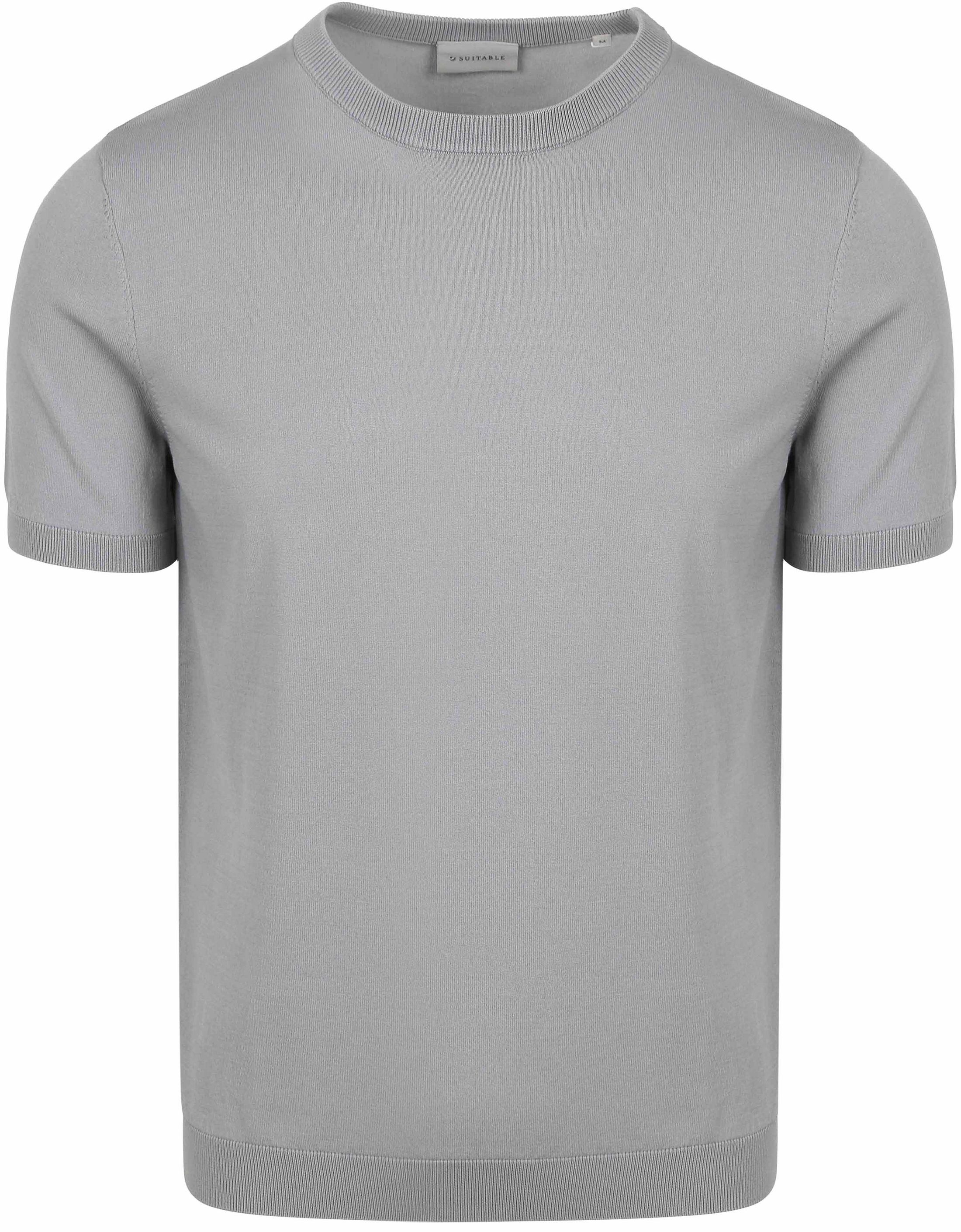 Køb Suitable strikket t-shirt Wap grå SPE25108WA35ST-939 | Suitable