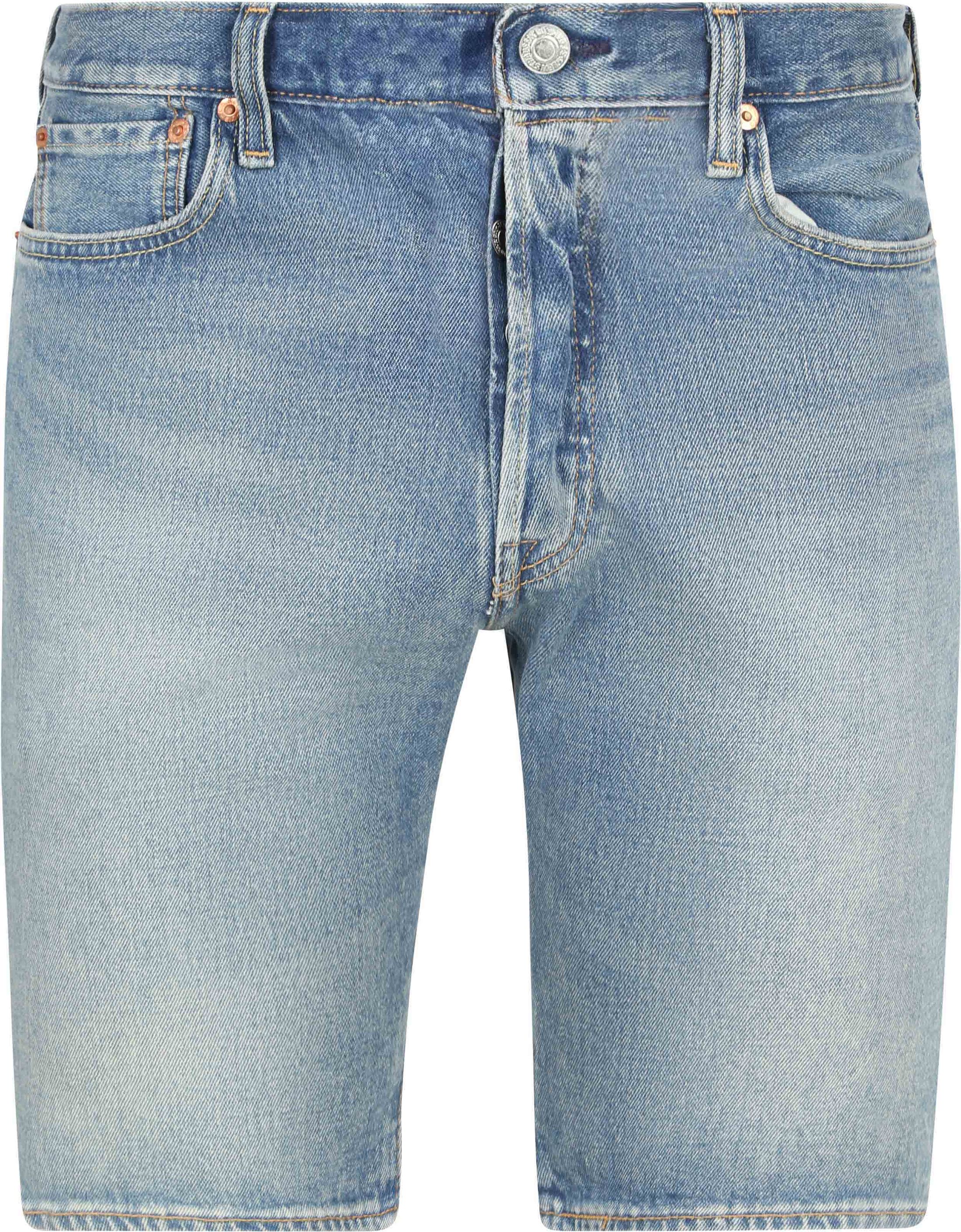 Levi's 501 Denim Shorts Mid Blå