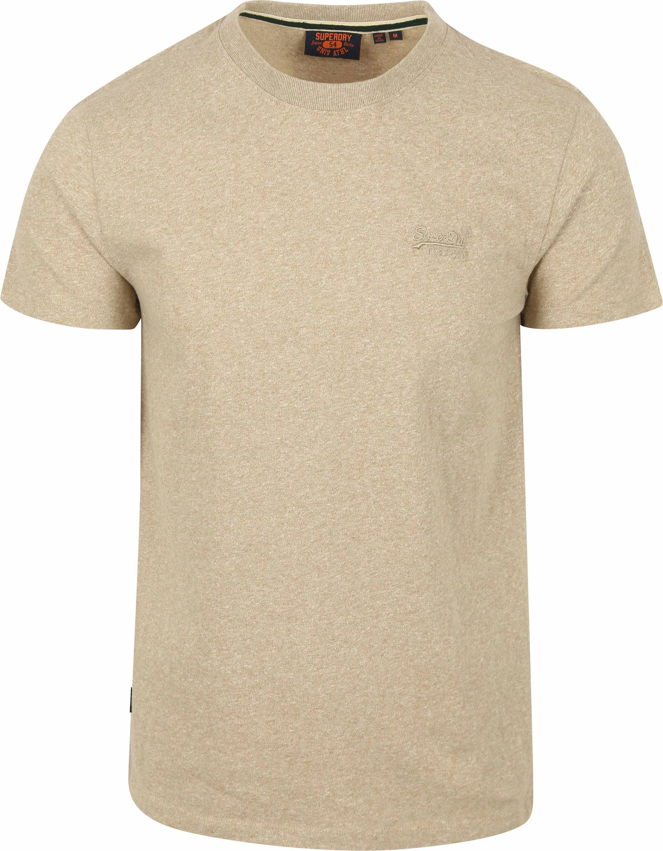 Superdry Klassisk T-shirt Melange Beige M1011245A-9XE