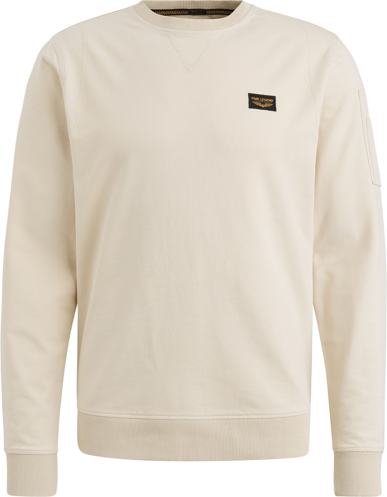 PME Legend Sweter Złamana biel PLS2508499-7013 