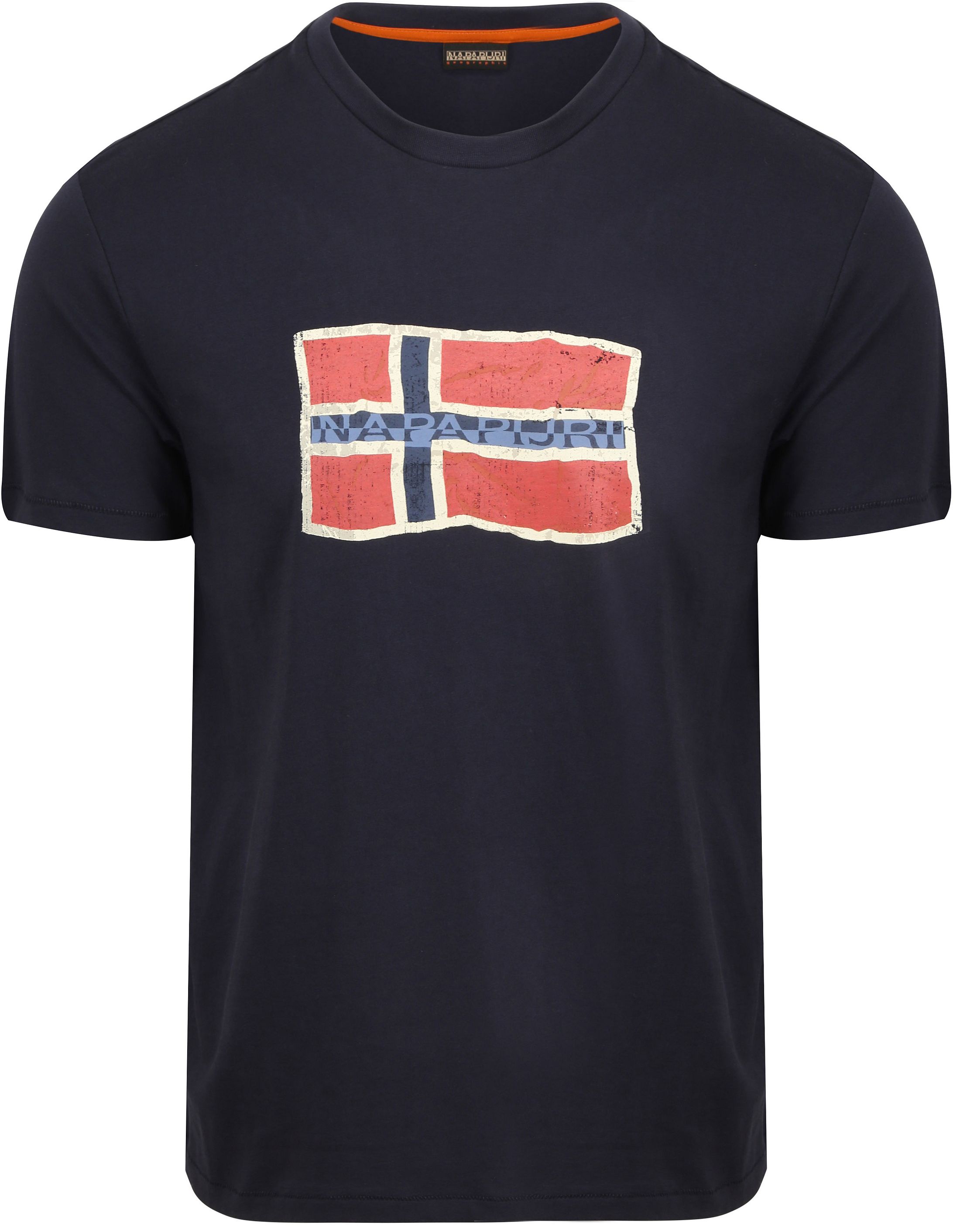 Napapijri T-shirt Niebieski NP0A4FZB1761 