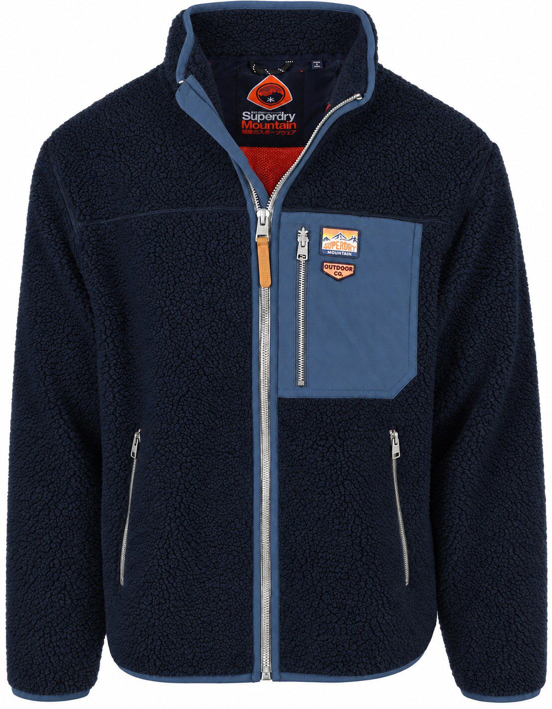 Superdry Jack Vintage Retro Fleece Dunkelblau M2014623A-AH3 kaufen | Suitable