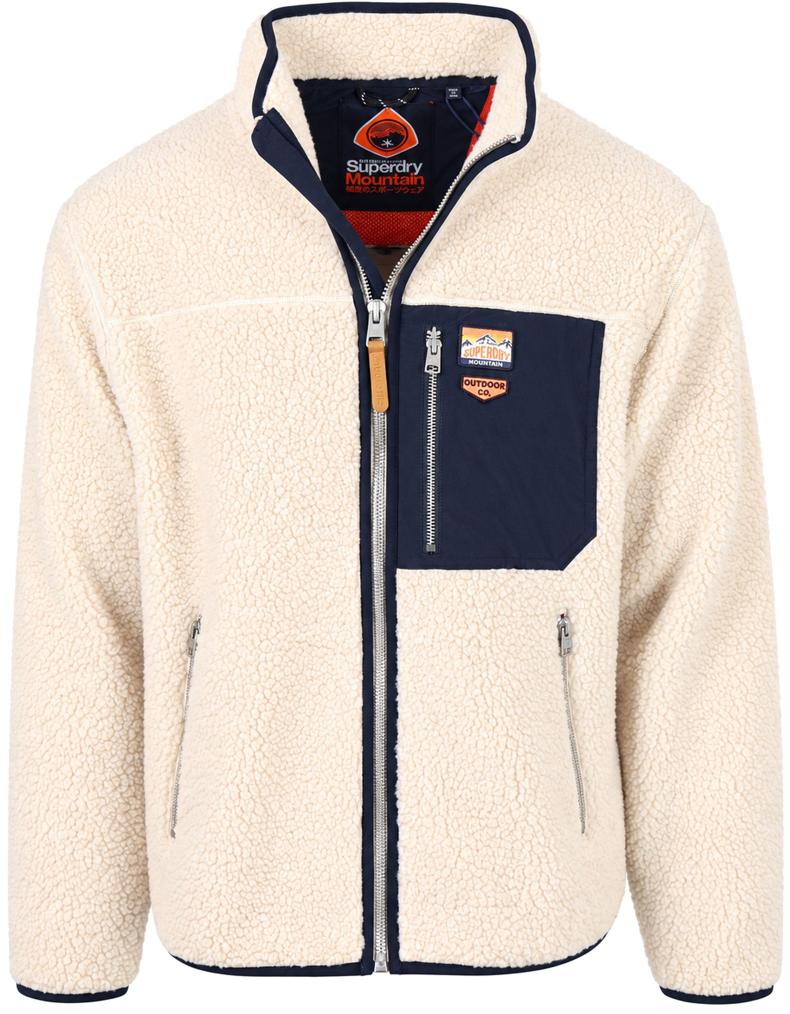 Superdry Jack Vintage Retro Fleece Off White M2014623A-M9N kopen | Suitable