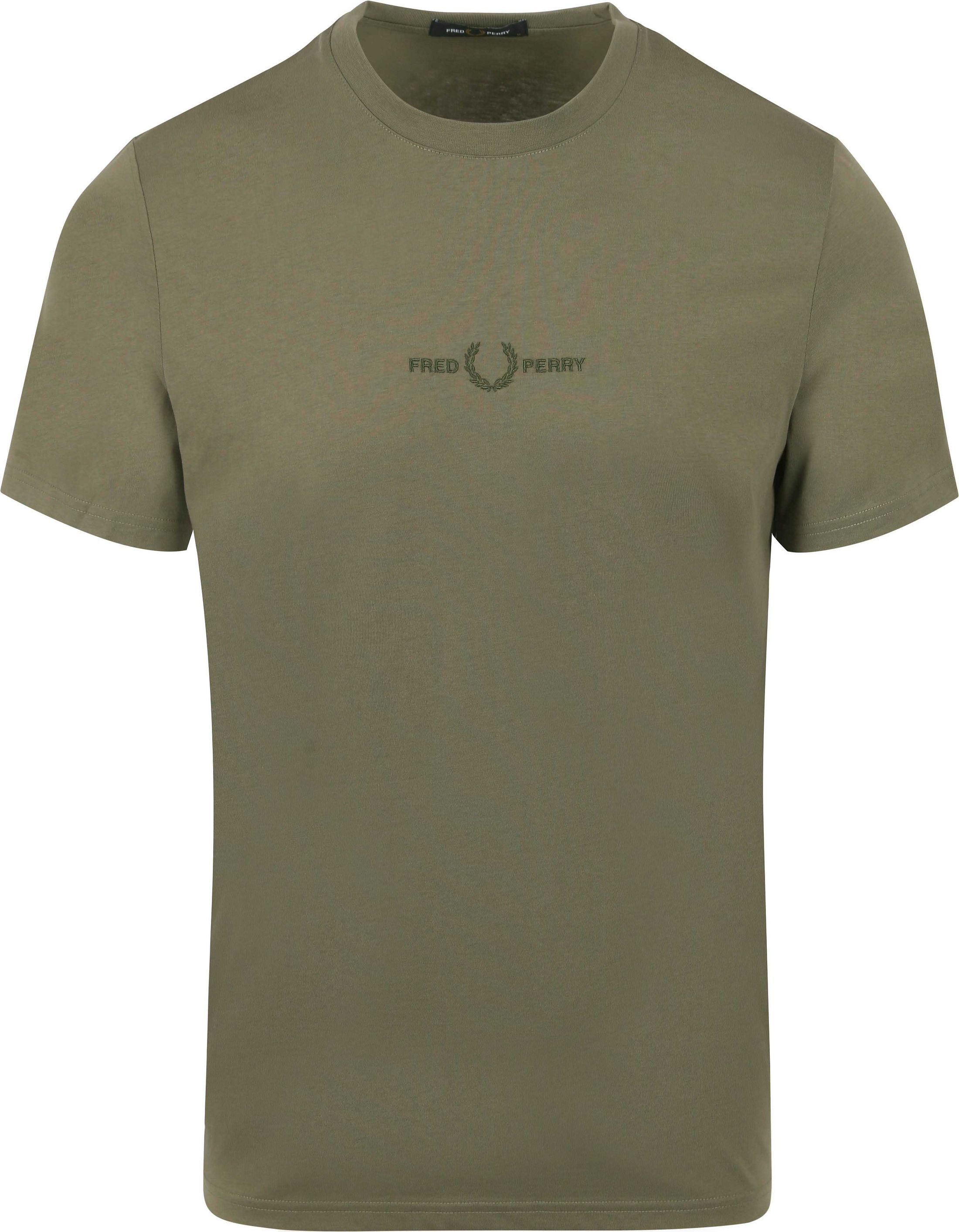 Fred Perry T-shirt M4580 Olivgrön M4580-X21