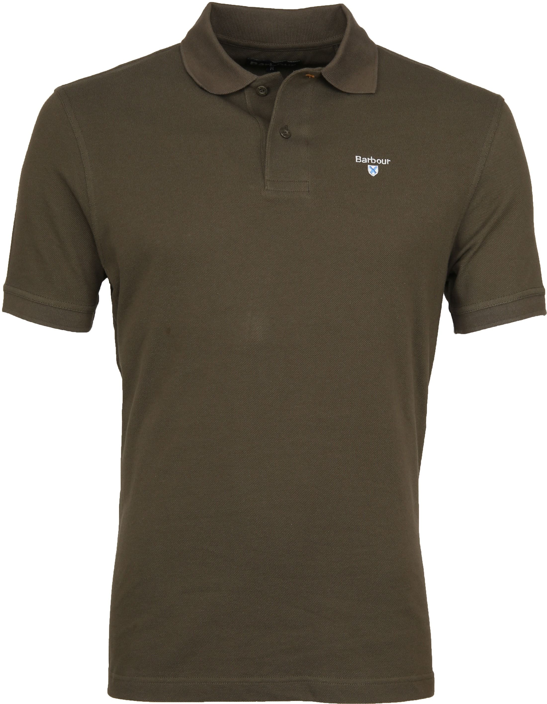 Barbour Polo Basique Vert Kaki MML0358-OL71 commander en ligne | Suitable