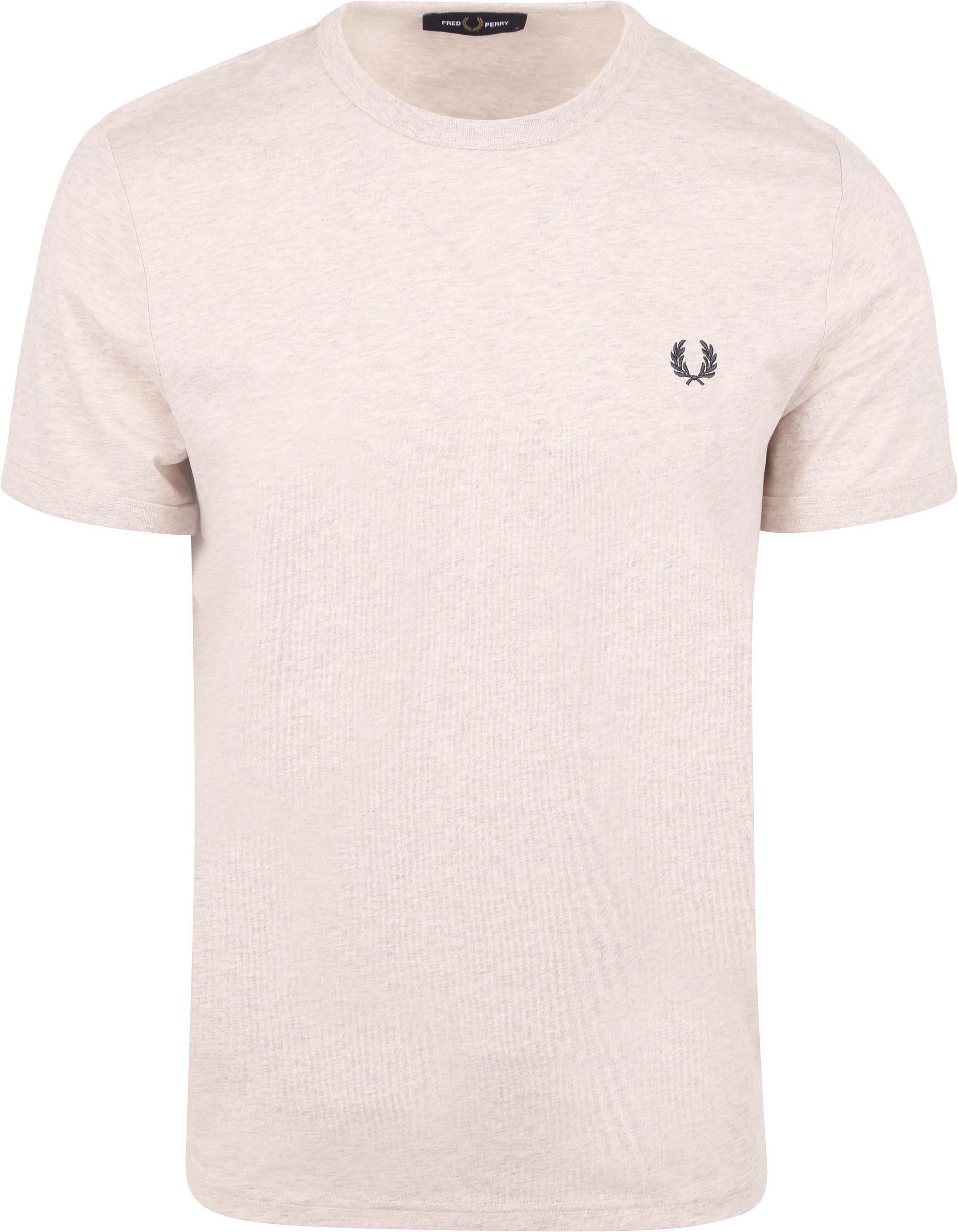 Fred Perry Ringer T-Shirt Beige X23 M3519-X23 kopen | Suitable