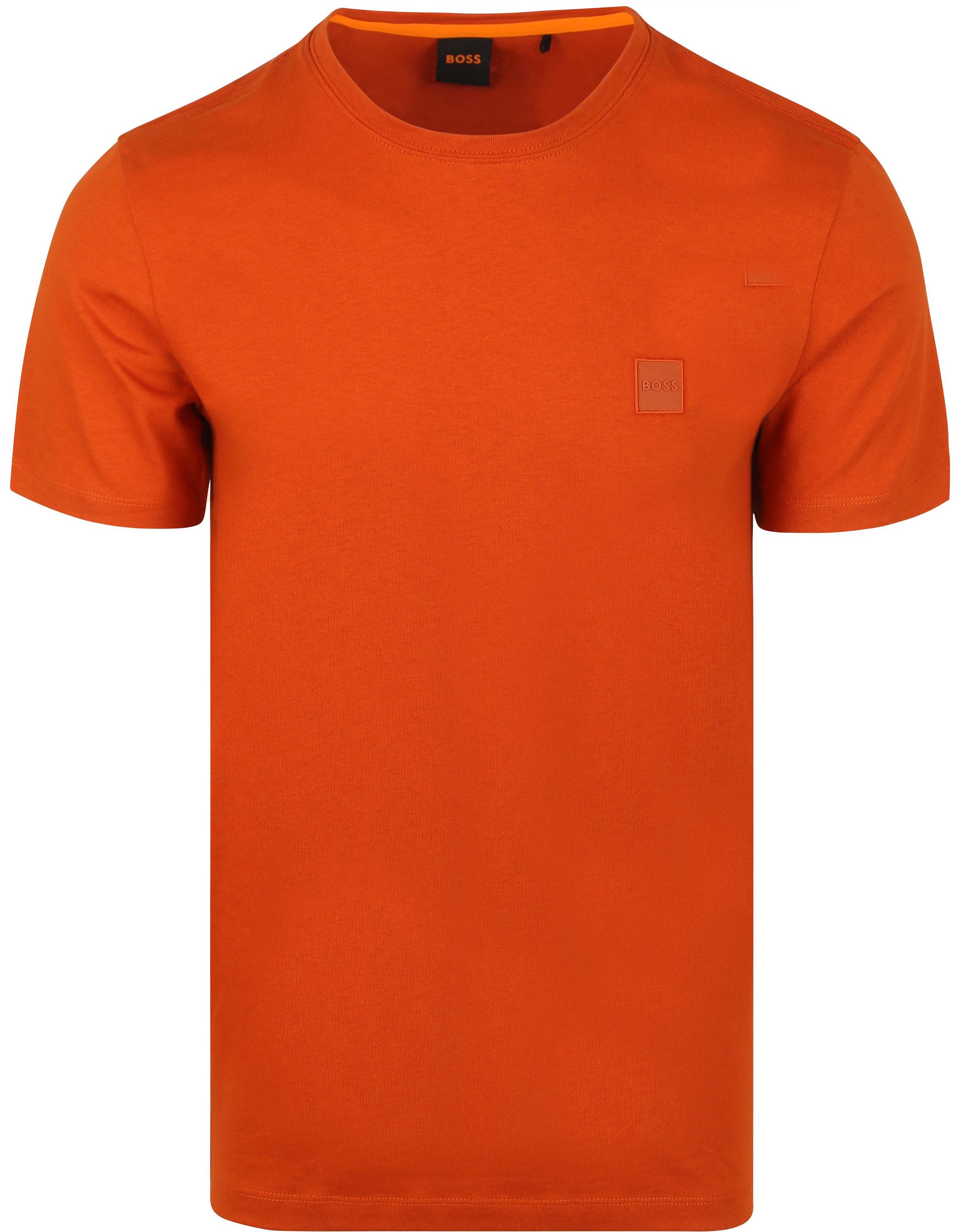 BOSS T-shirt Tales Oranje 50508584-842 kopen | Suitable