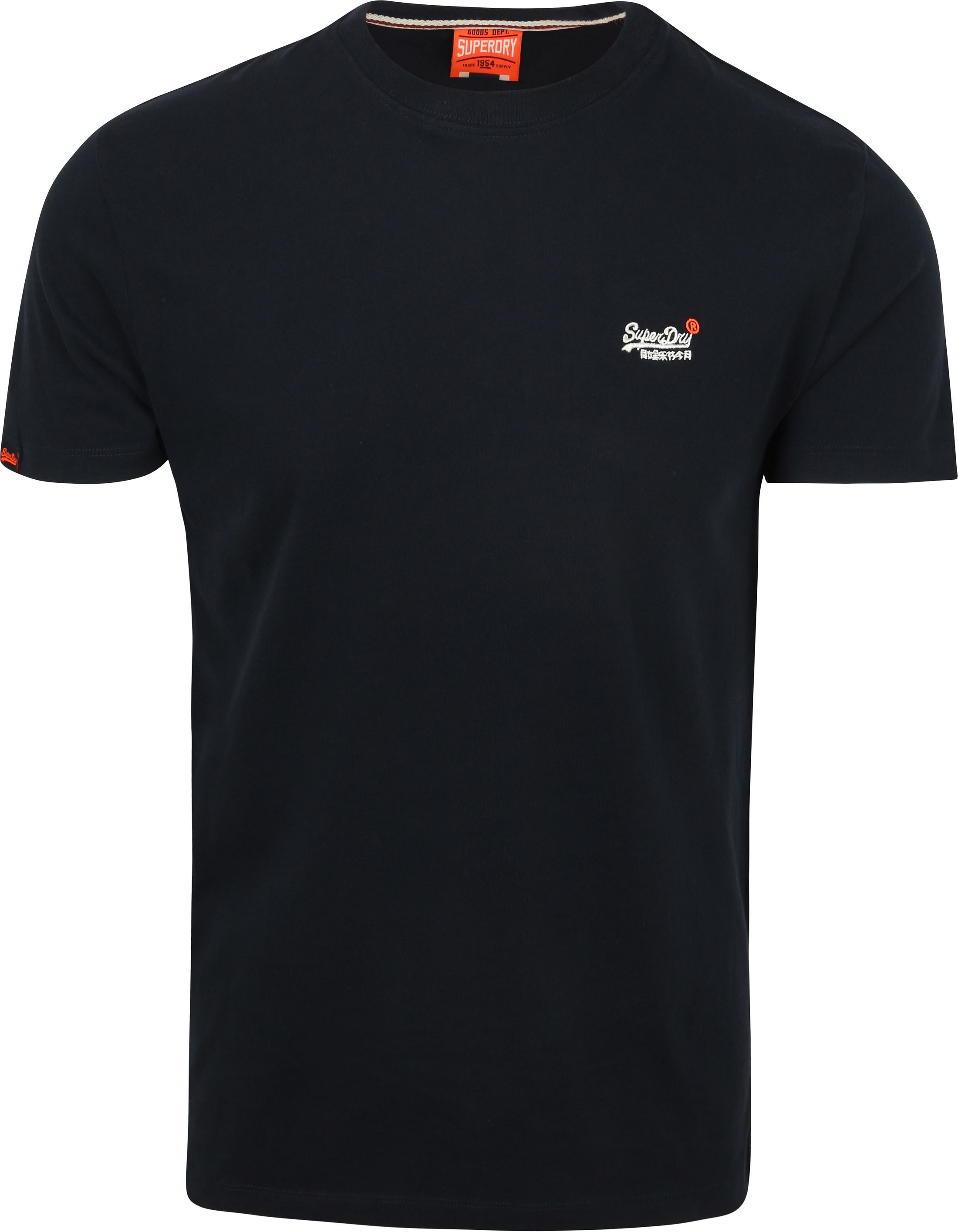 Superdry Essential T-Shirt Navy Blå Mørkeblå måle XXL
