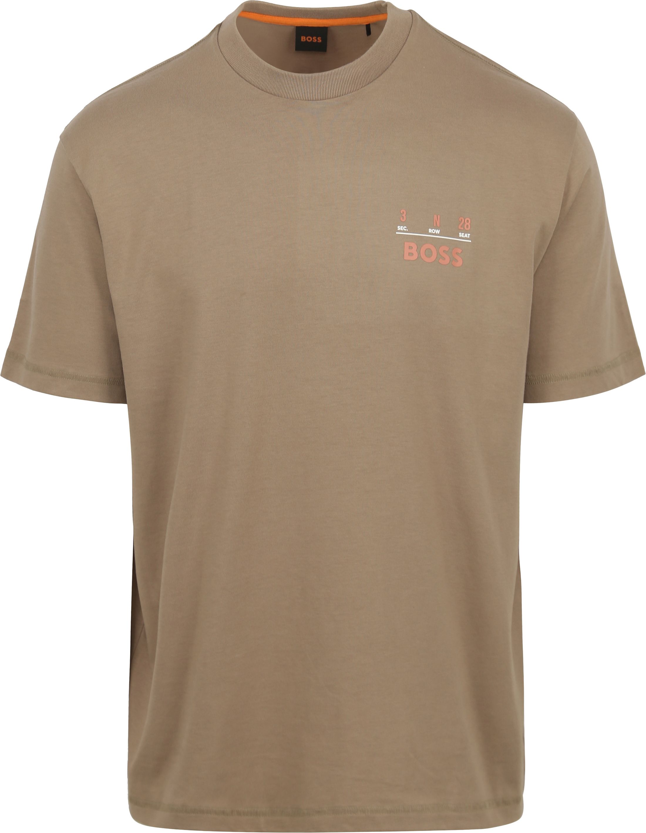 BOSS T-shirt Marrone 50515553-246 
